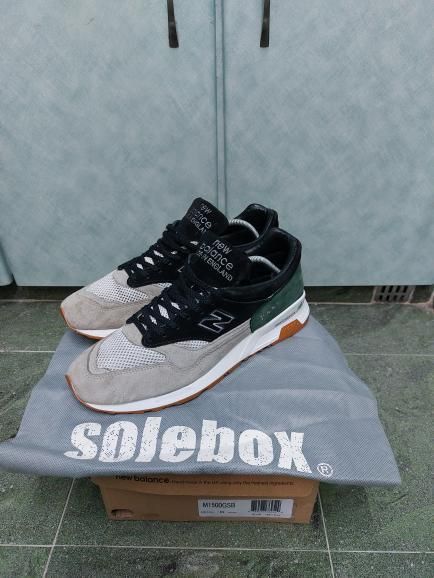 New Balance Resoled - New Balance M1500GSB x Solebox Finals (Green) Size US 10.5 / EU 43-44 - 1 Thumbnail