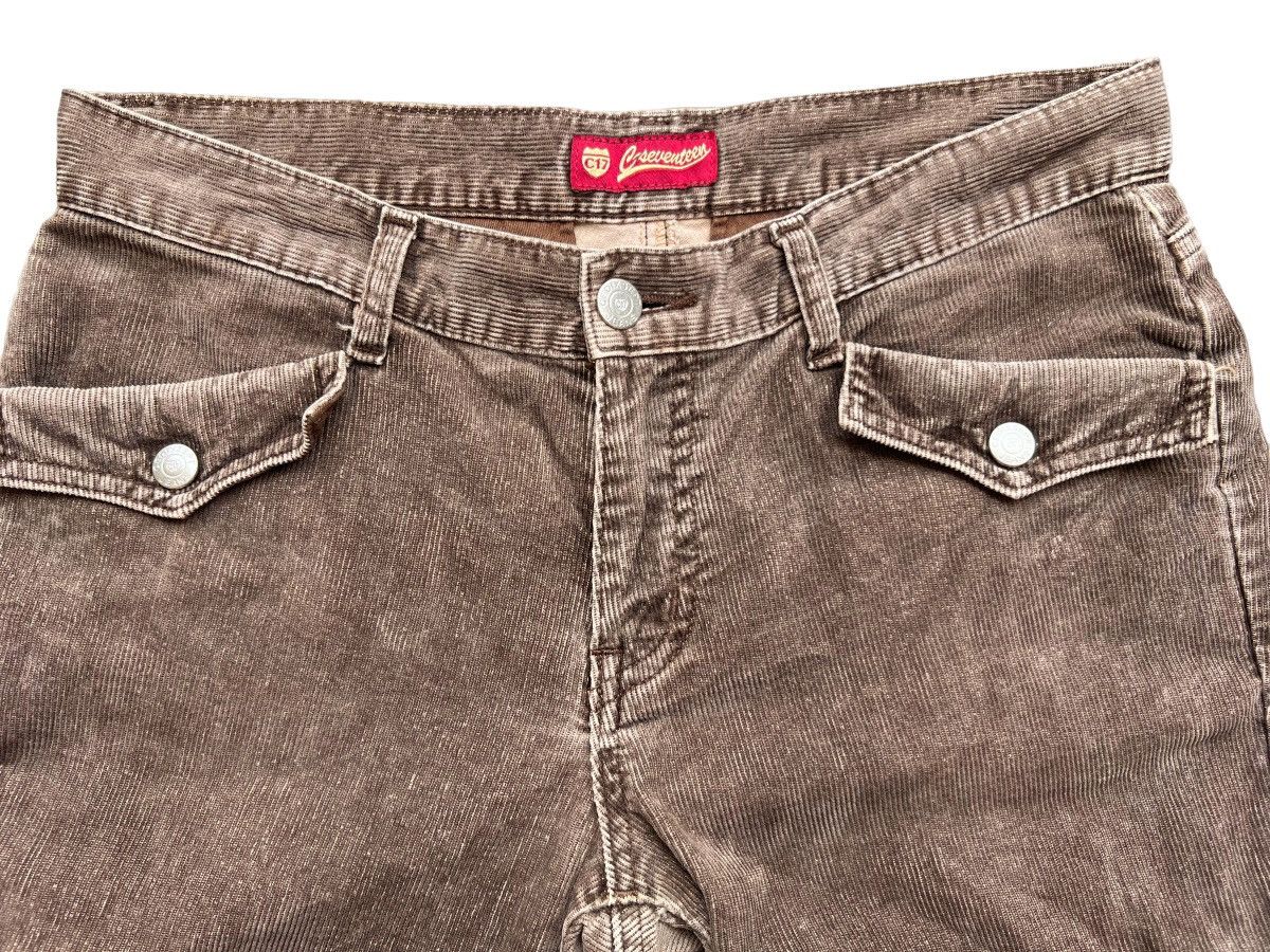 Japanese Brand Flare💥 Japan Corduroy Pants Bootcut Flare Pants 31x31 Size US 31 - 6 Thumbnail