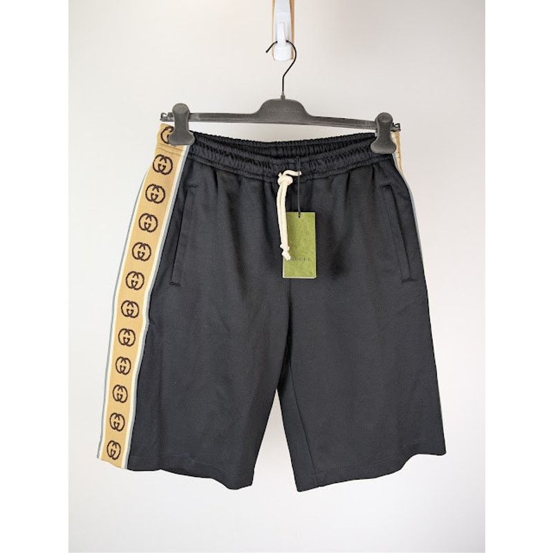 Gucci o1rshd1 Q:2 / Technical Jersey Basketball Shorts in Black Size US 32 / EU 48 - 2 Thumbnail