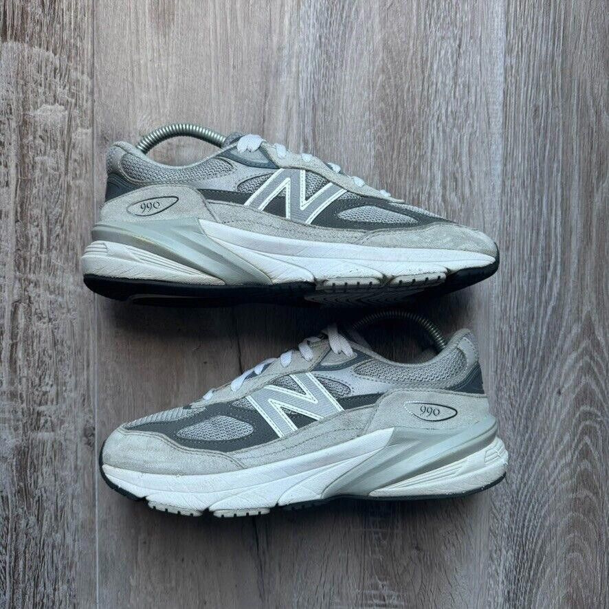 New Balance NEW BALANCE • 990v6 GS "Grey" (7M) Size US 7 / EU 40 - 2 Thumbnail