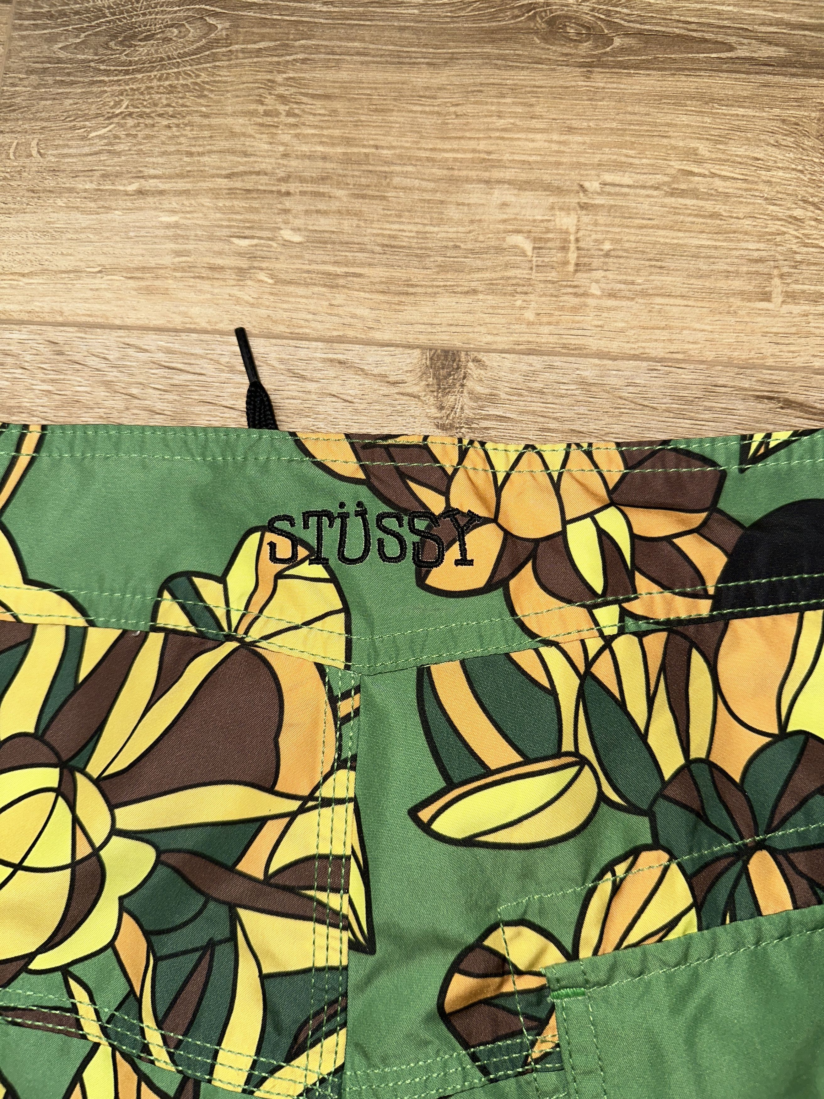 Stussy Stüssy Floral Beach Board Shorts Size 30 Surf Swim Tropical Size US 30 / EU 46 - 4 Thumbnail