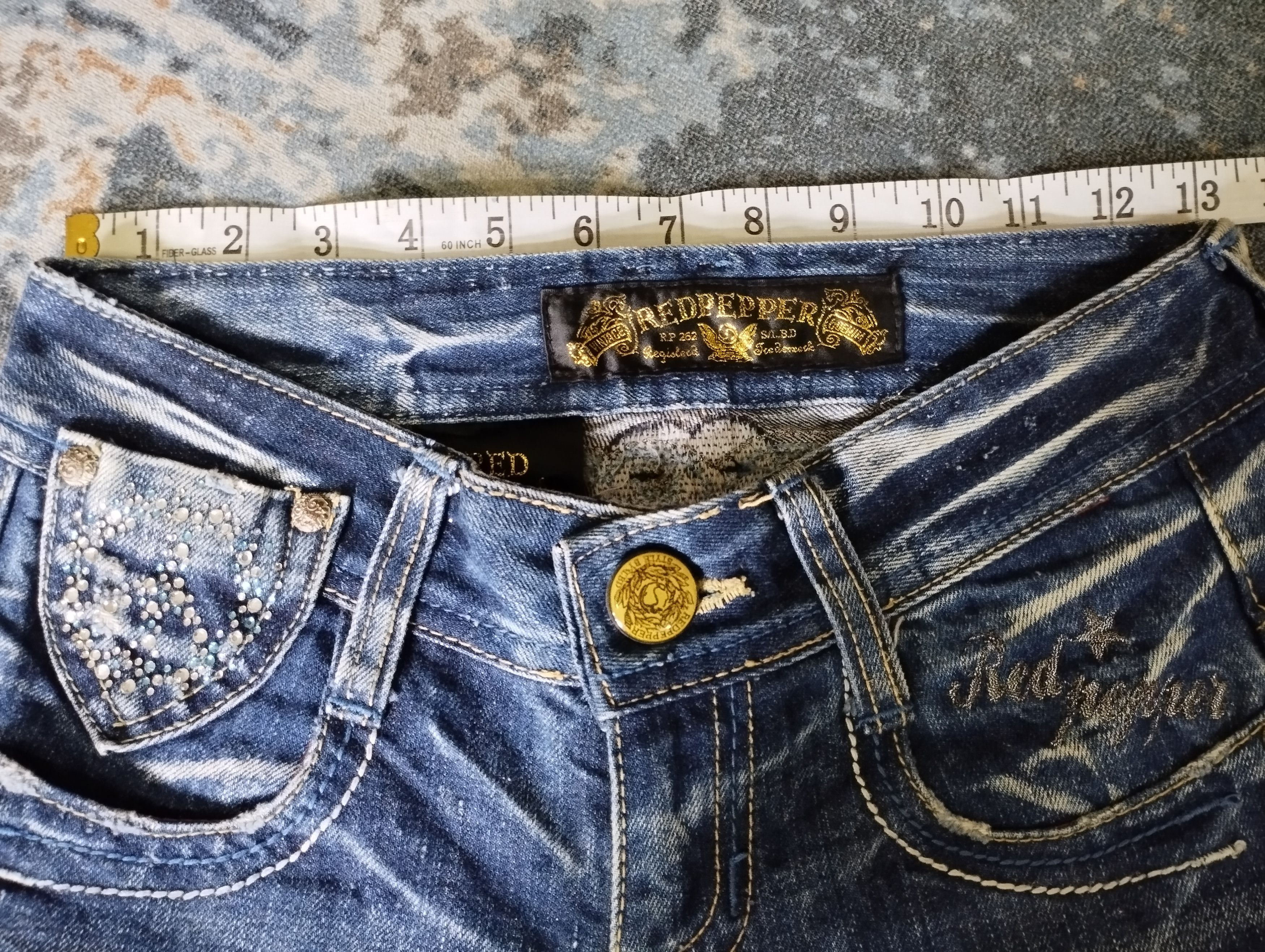 Tornado Mart Flare Jeans Japan Lightning Wash Redpepper Bootcut Jeans Size US 26 / EU 42 - 8 Thumbnail