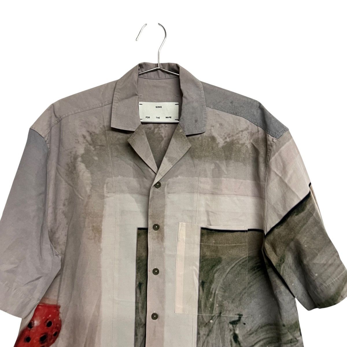 Song For The Mute New Song For The Mute 21.1 Button Down Boxy Shirt Size US M / EU 48-50 / 2 - 2 Thumbnail
