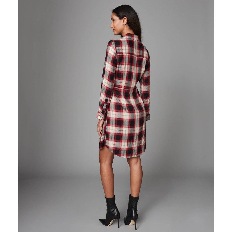 UNTUCKit UNTUCKit Women's Plaid Wrap Dress Size 8 Knee Length Size M / US 6-8 / IT 42-44 - 5 Thumbnail