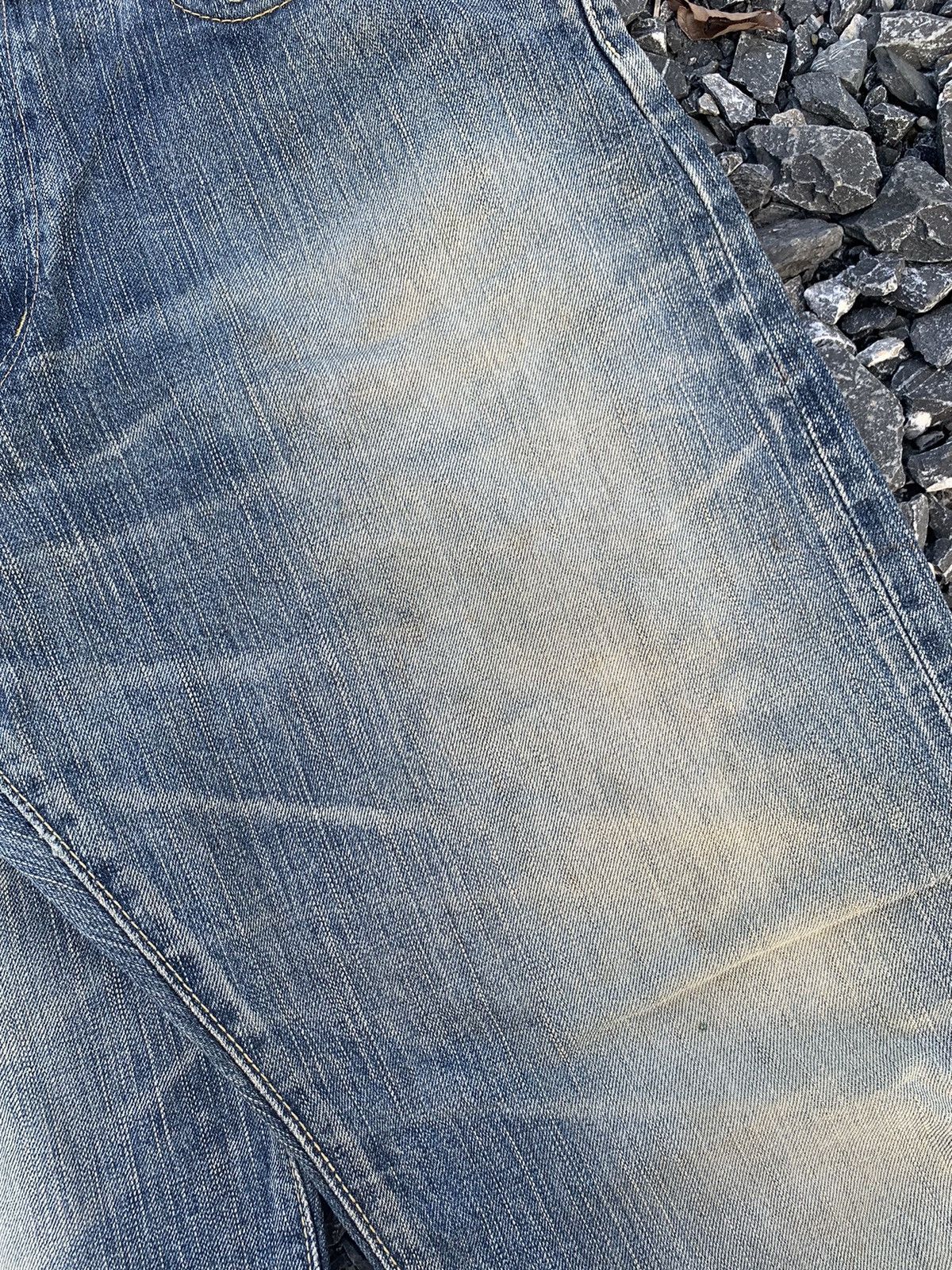 Edwin VINTAGE EDWIN 505Z SELVEDGE RUSTY JAPANESE DISTRESSED DENIM Size US 32 / EU 48 - 16 Thumbnail