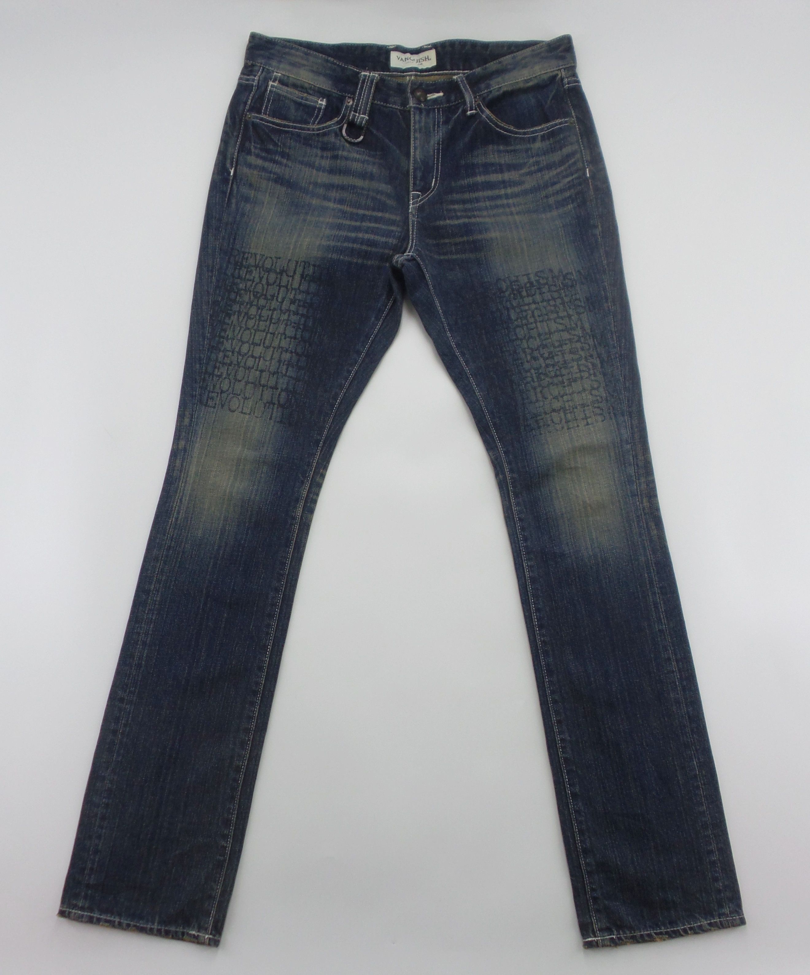 Japanese Brand × Vanquish Vanquish Japan 'Revolution' Jeans W33xL43.5 Size US 30 / EU 46 - 1 Thumbnail