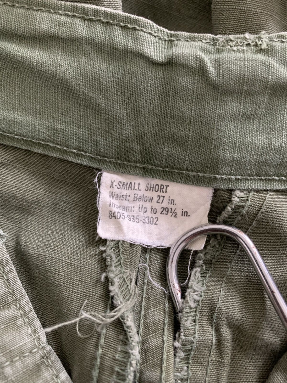 Vintage Last📦Vintage 60s Us Army Jungle Ripstop argo Trousers Size US 28 / EU 44 - 7 Thumbnail