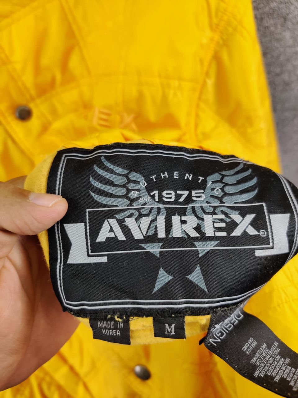 Avirex Vintage 90s Avirex Reversible Wool Varsity Leather Jacket Size US M / EU 48-50 / 2 - 9 Thumbnail