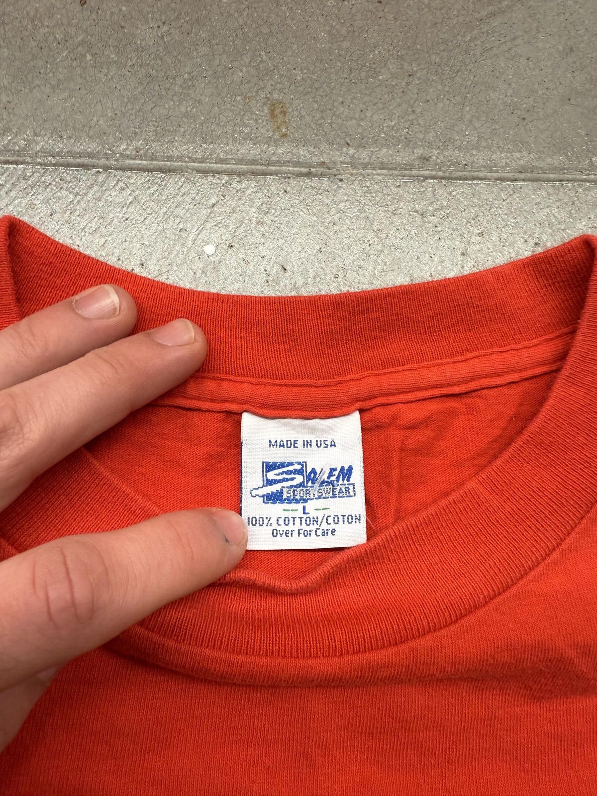 Salem Sportswear Vintage 1993 Salem Sportswear Chiefs Joe Montana T-Shirt L Size US L / EU 52-54 / 3 - 6 Thumbnail