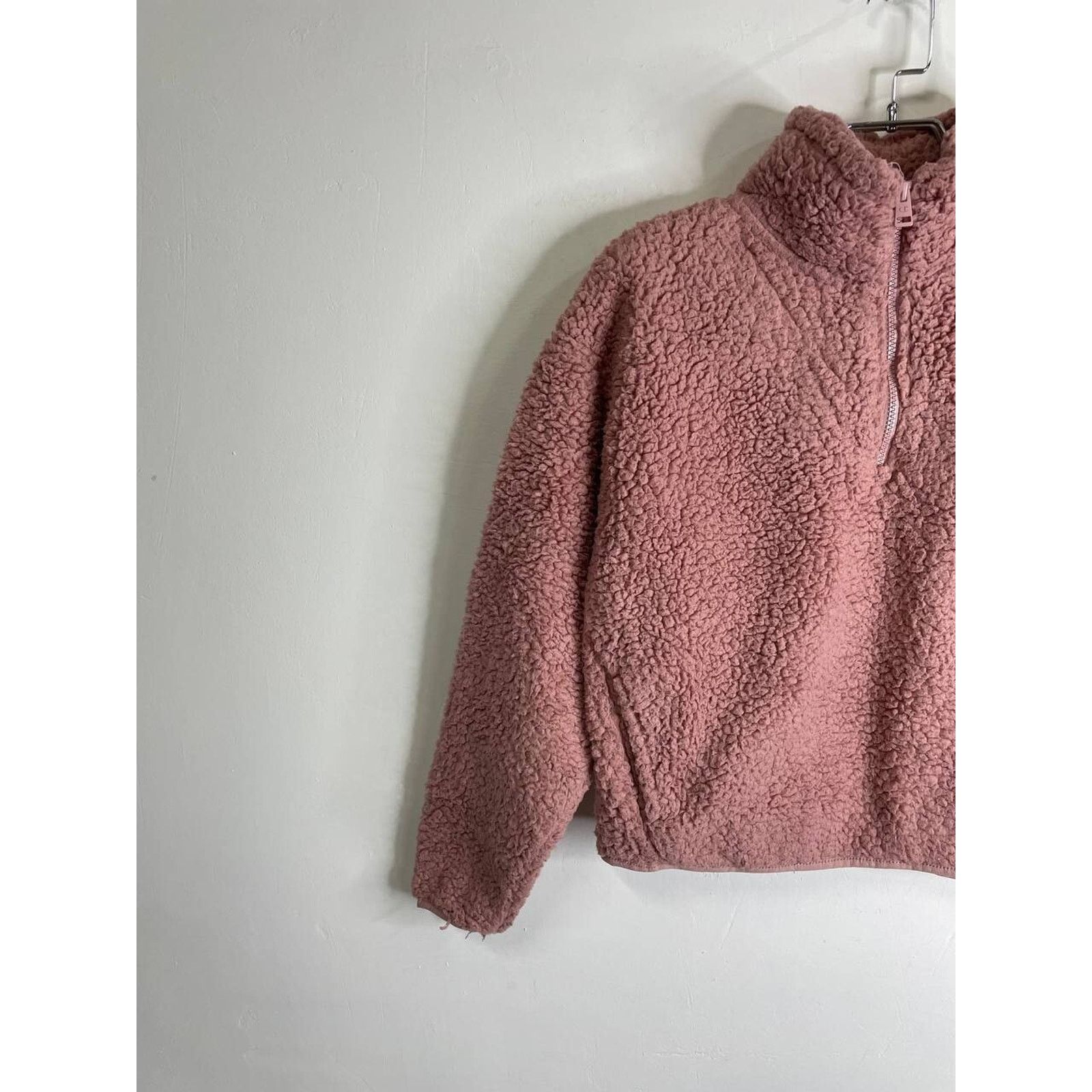 Champion Vintage Champion Pink Fleece Pullover Sherpa Jacket Size S Size S / US 4 / IT 40 - 4 Thumbnail