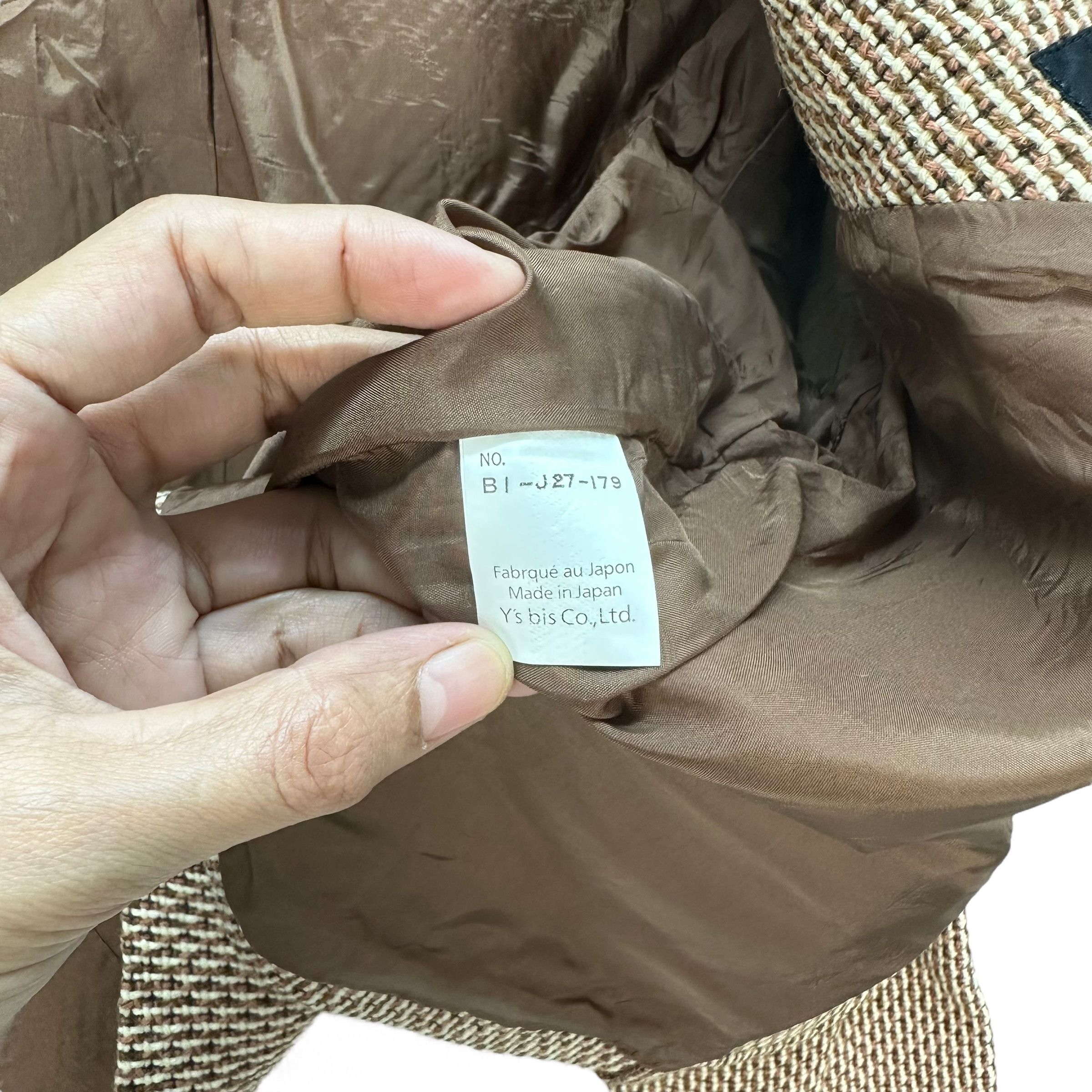 Y's Y'S BIS TOGGLE BUTTON CROP JACKET #8269-219 Size M / US 6-8 / IT 42-44 - 9 Thumbnail
