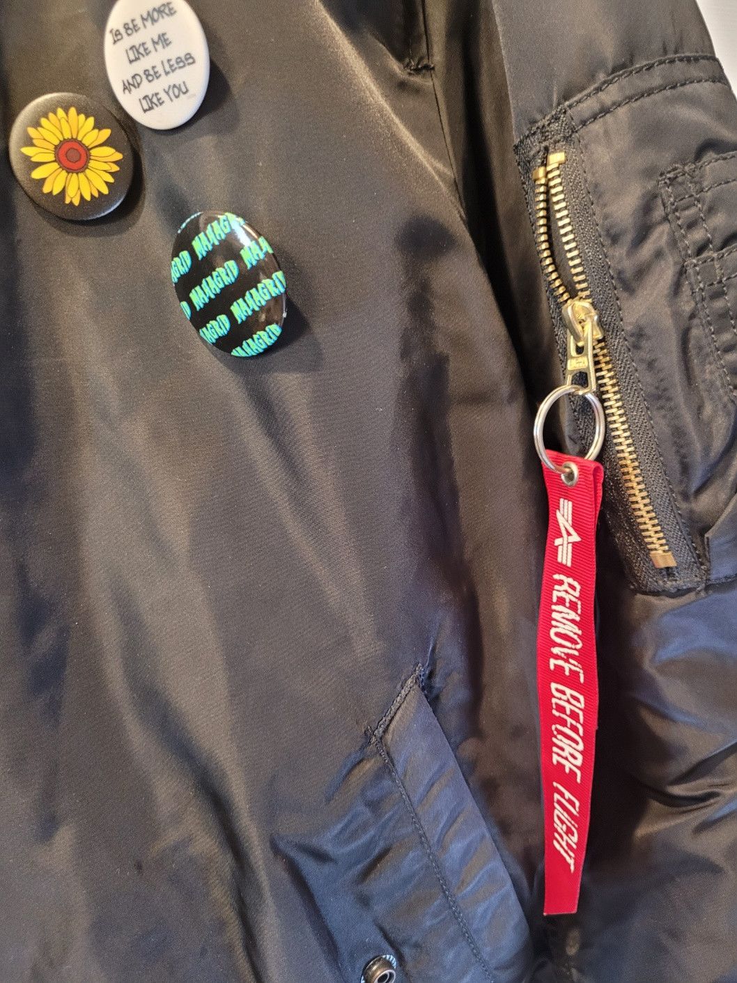 Alpha Industries Alpha industries classic bomber Size US L / EU 52-54 / 3 - 4 Thumbnail