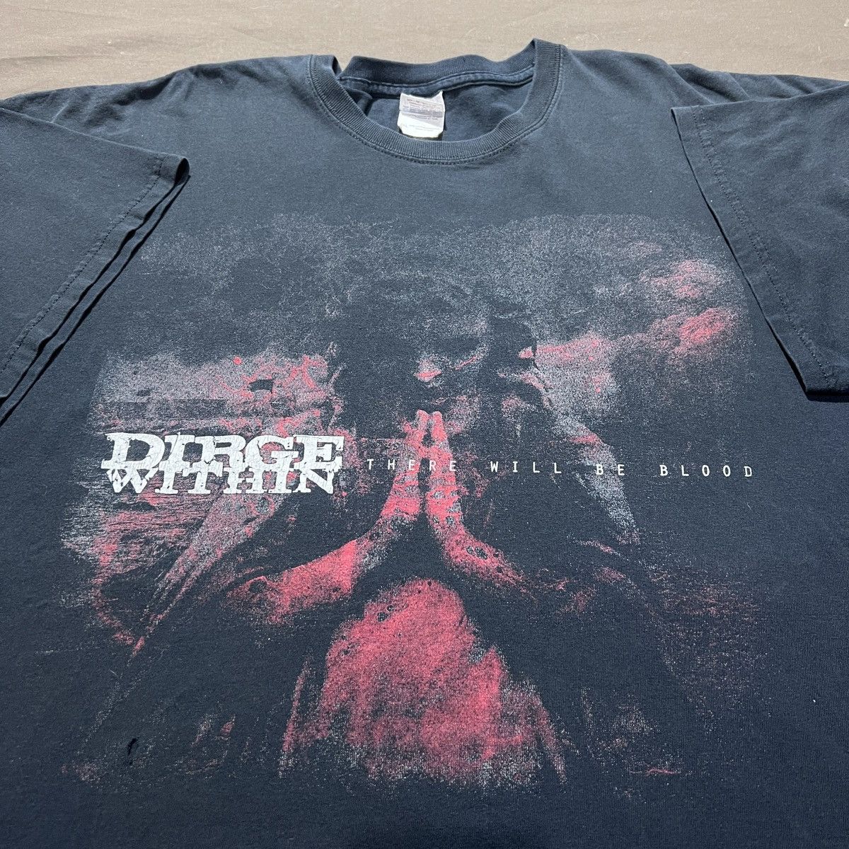 Band Tees Vintage Y2K Dirge Within Tee 2XL Faded Groove Metalcore Size US XXL / EU 58 / 5 - 1 Thumbnail