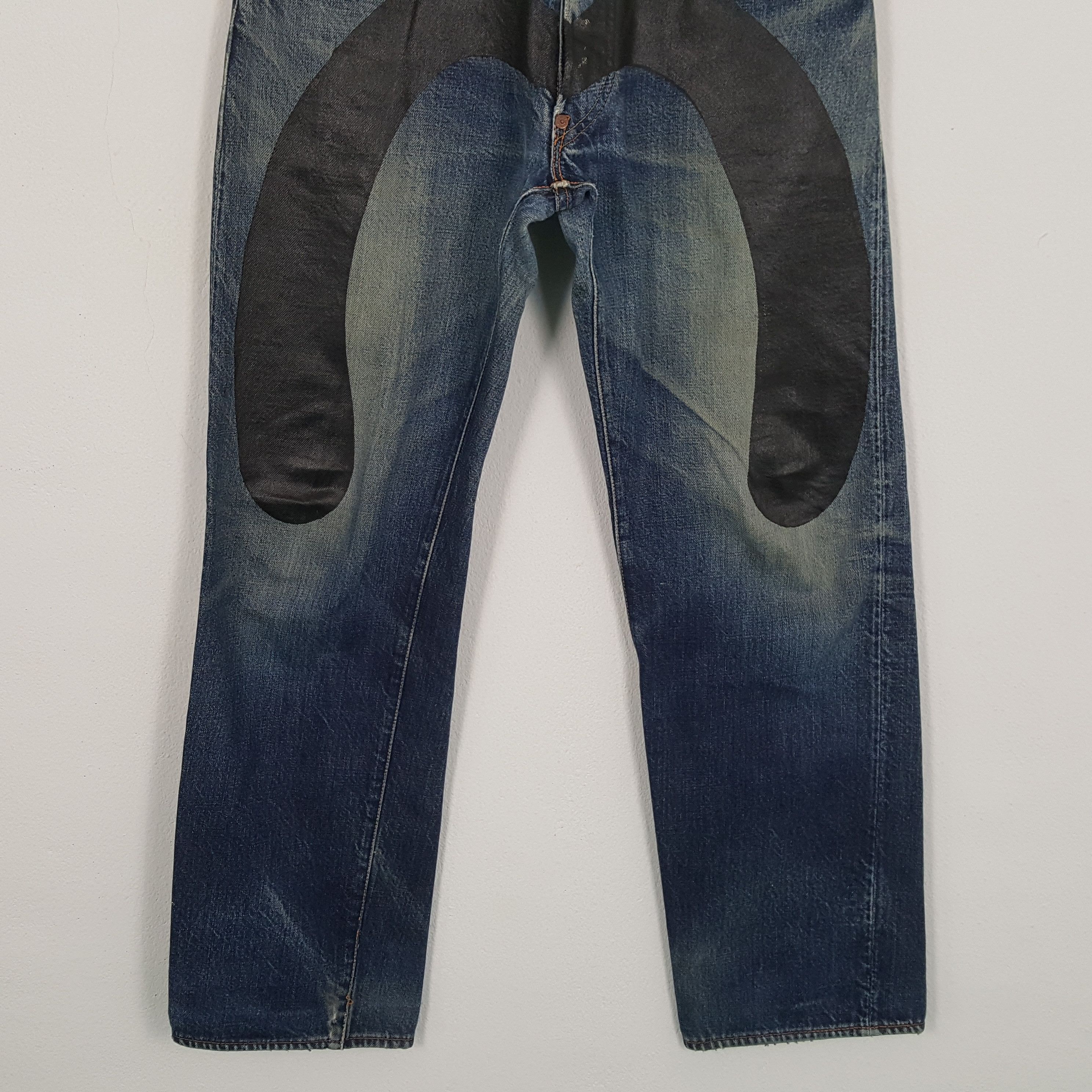 Evisu × Japanese Brand × Vintage Vintage EVISU Japanese Brand Daicock Custom Design Jeans Size US 29 - 3 Thumbnail