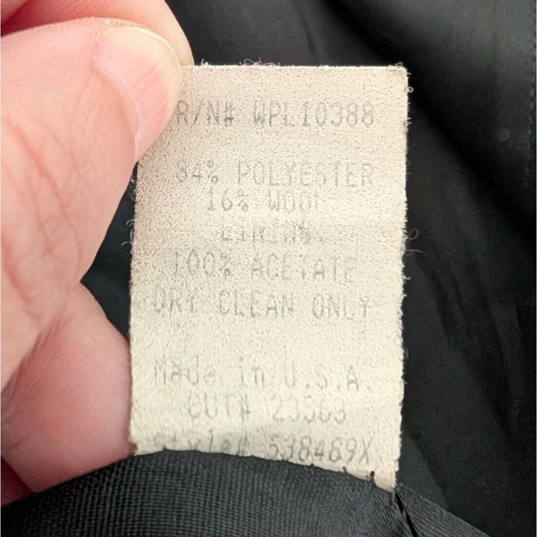 Designer Vintage WAH Maker Frontier Rifle Frock Coat 56 Mens Size 3XL Size US XL / EU 56 / 4 - 5 Thumbnail