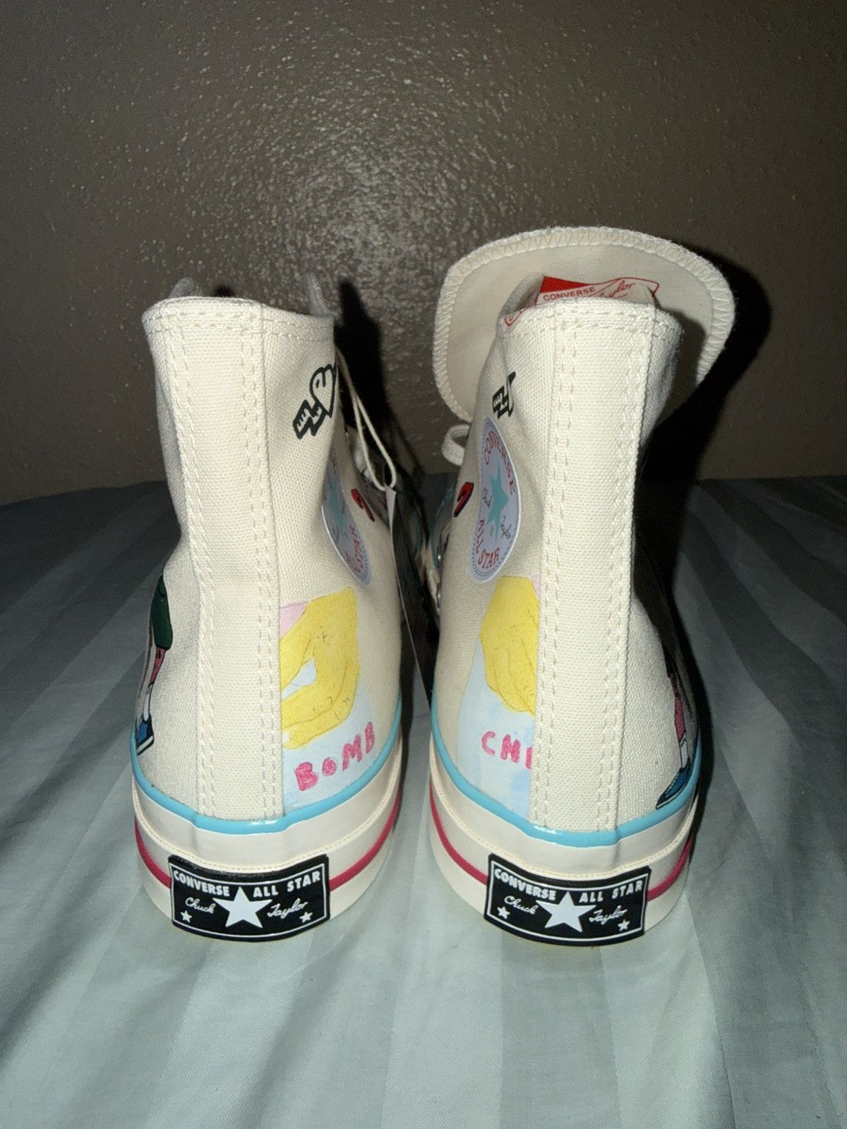 Converse × Golf le Fleur Converse x Tyler, The Creator Cherry Bomb Size US 10 / EU 43 - 4 Thumbnail