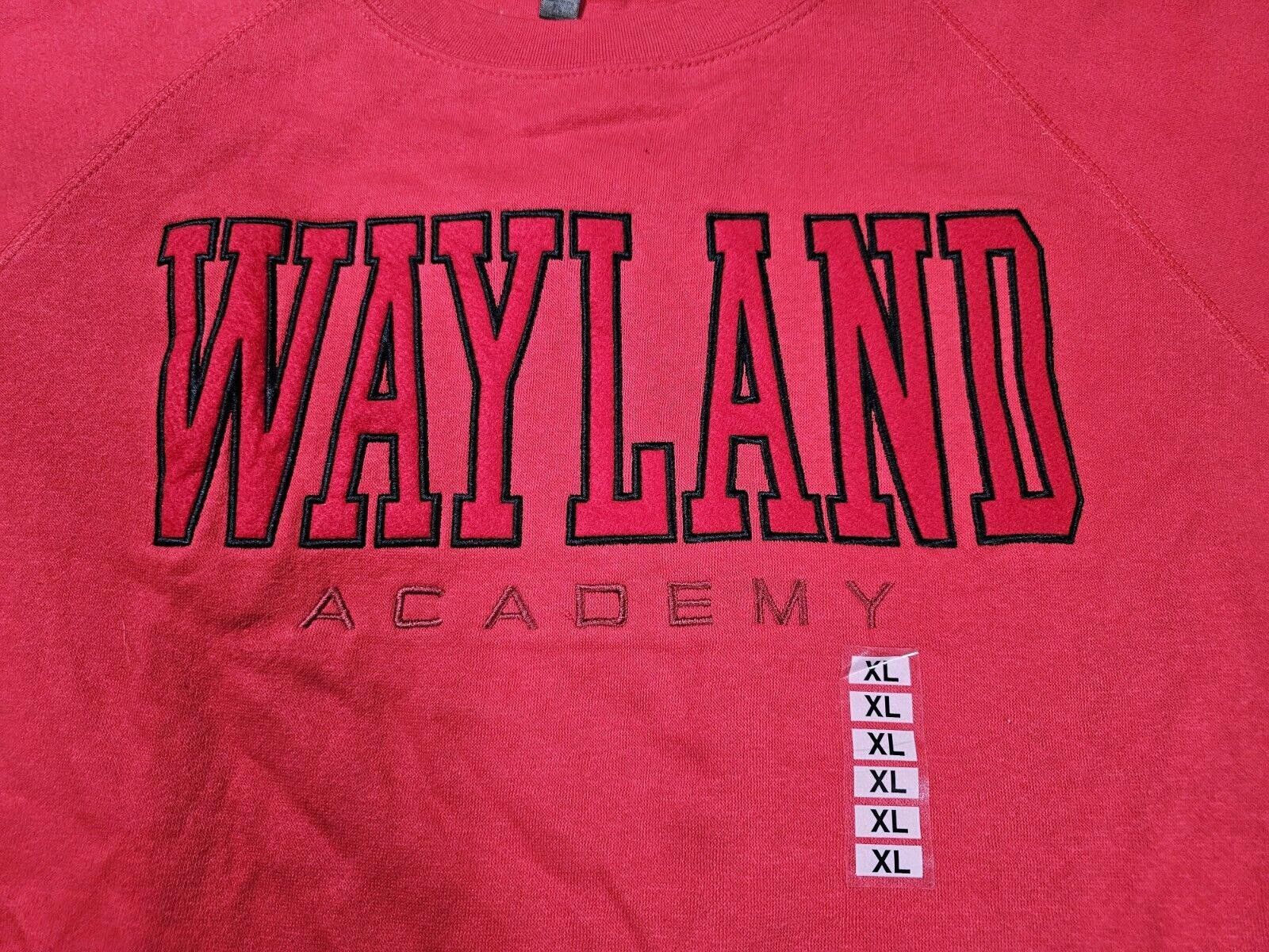 Designer Wayland Academy Beaver Dam WI red sweater XL NWT Ouray Sport Size US XL / EU 56 / 4 - 2 Thumbnail