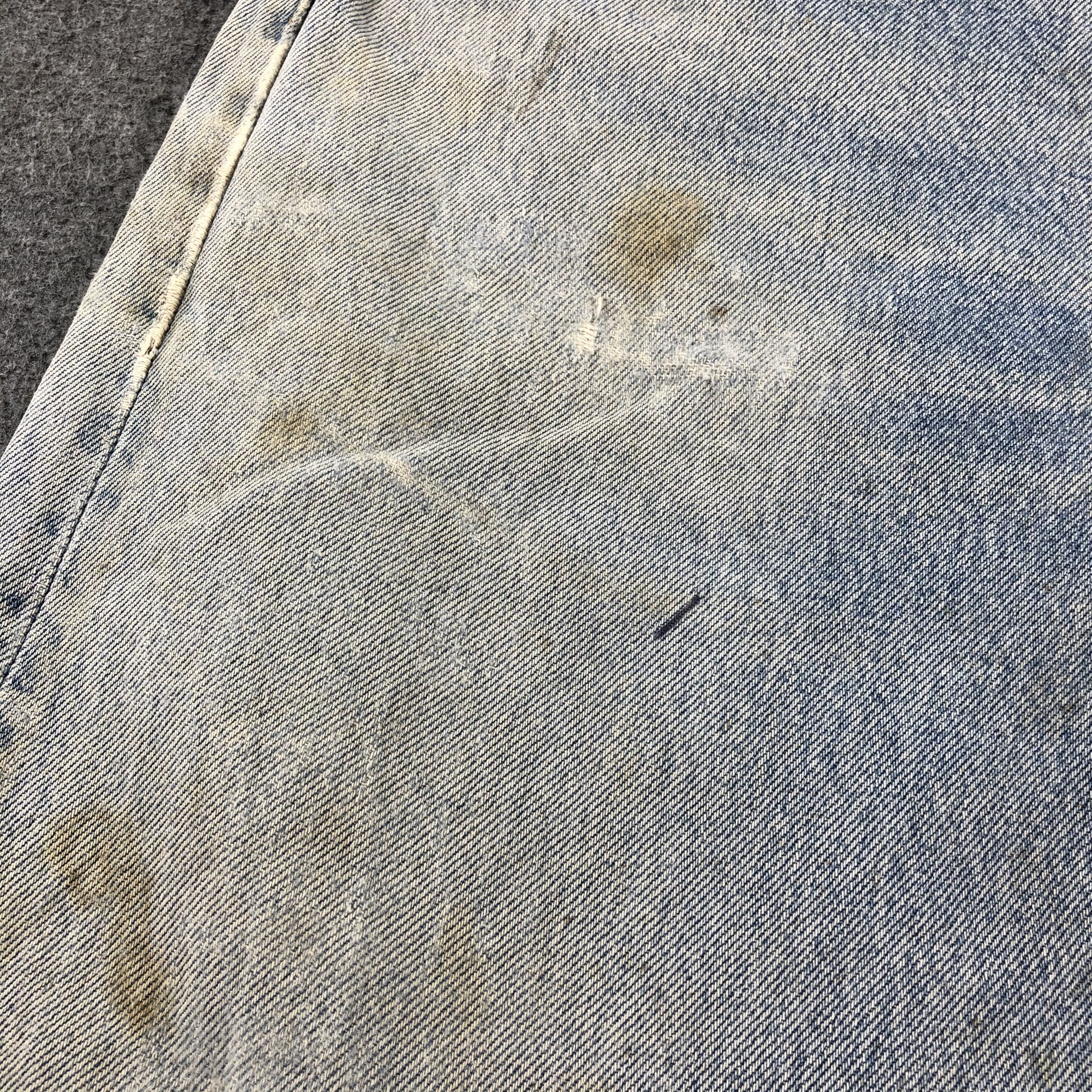 Levi's Vintage Blue Wash Levis 501 Jeans-J2578 Size US 32 / EU 48 - 9 Thumbnail
