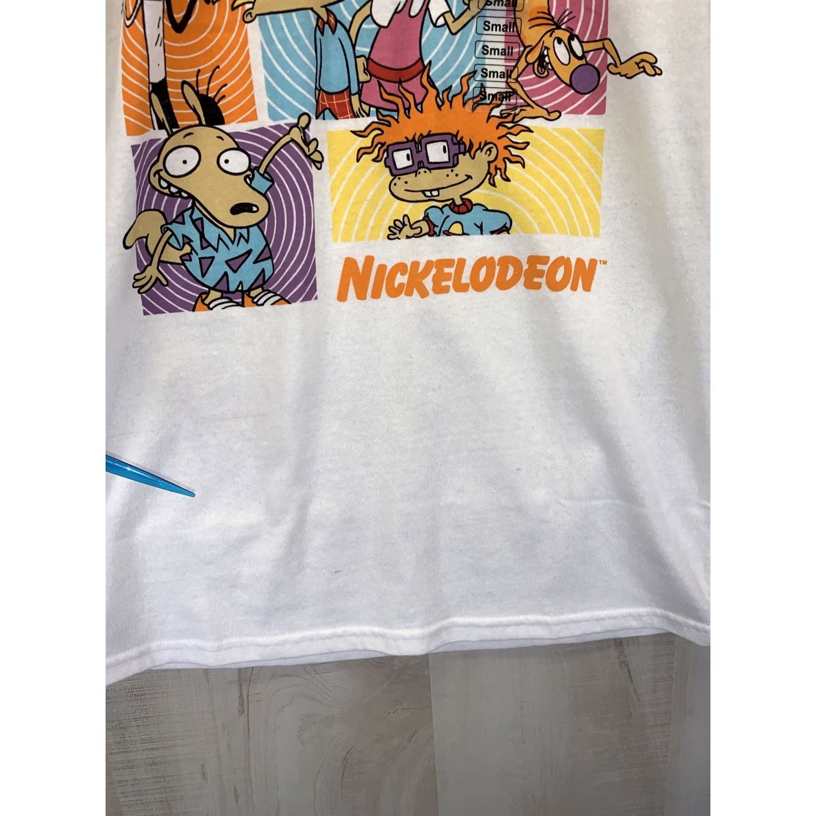 Nickelodeon Nickelodeon Hey Arnold Angry Beavers Cat Dog Ren & Stimpy Rocco Adult T Shirt S White Creatures Dog Womens/Mens Size US S / EU 44-46 / 1 - 4 Thumbnail