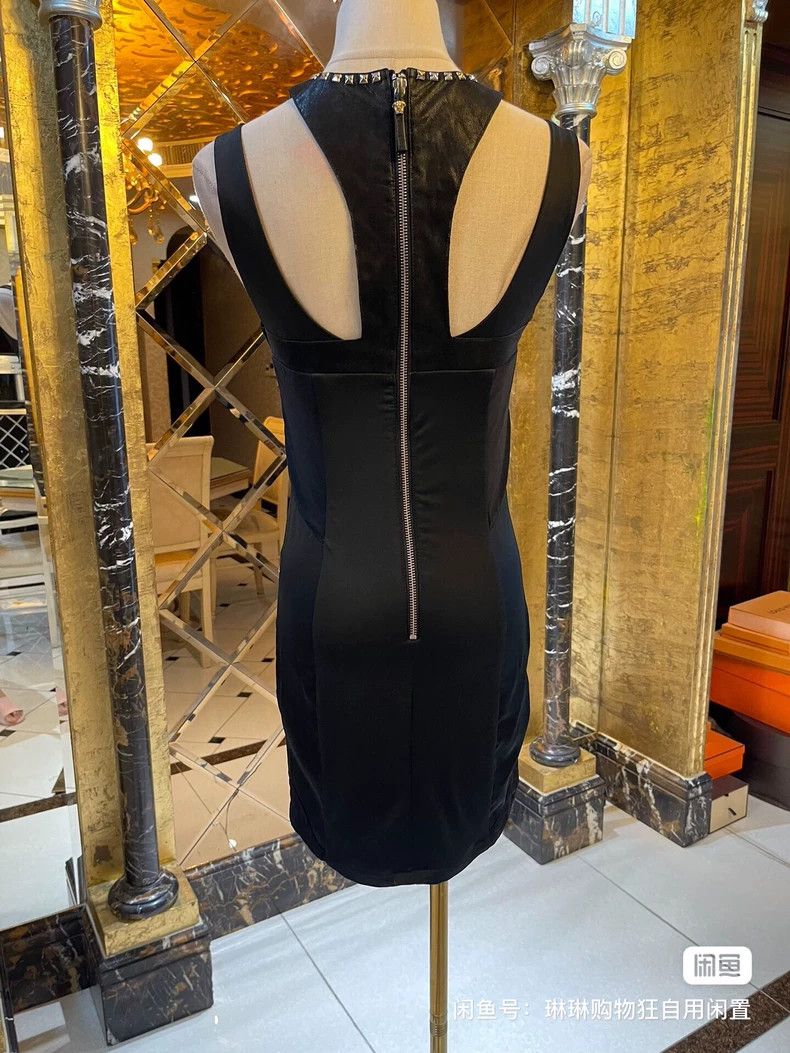 Versace Versace Fake two punk biker dresses Size M / US 6-8 / IT 42-44 - 6 Thumbnail