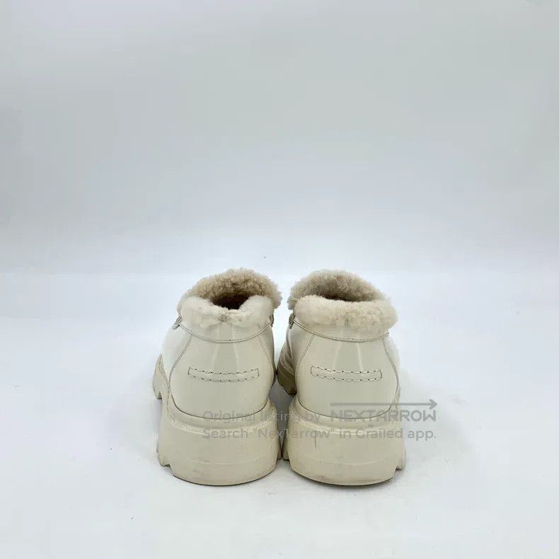 Dior Dior Beige leather round toe casual single shoes loafers Size US 6.5 / IT 36.5 - 4 Thumbnail