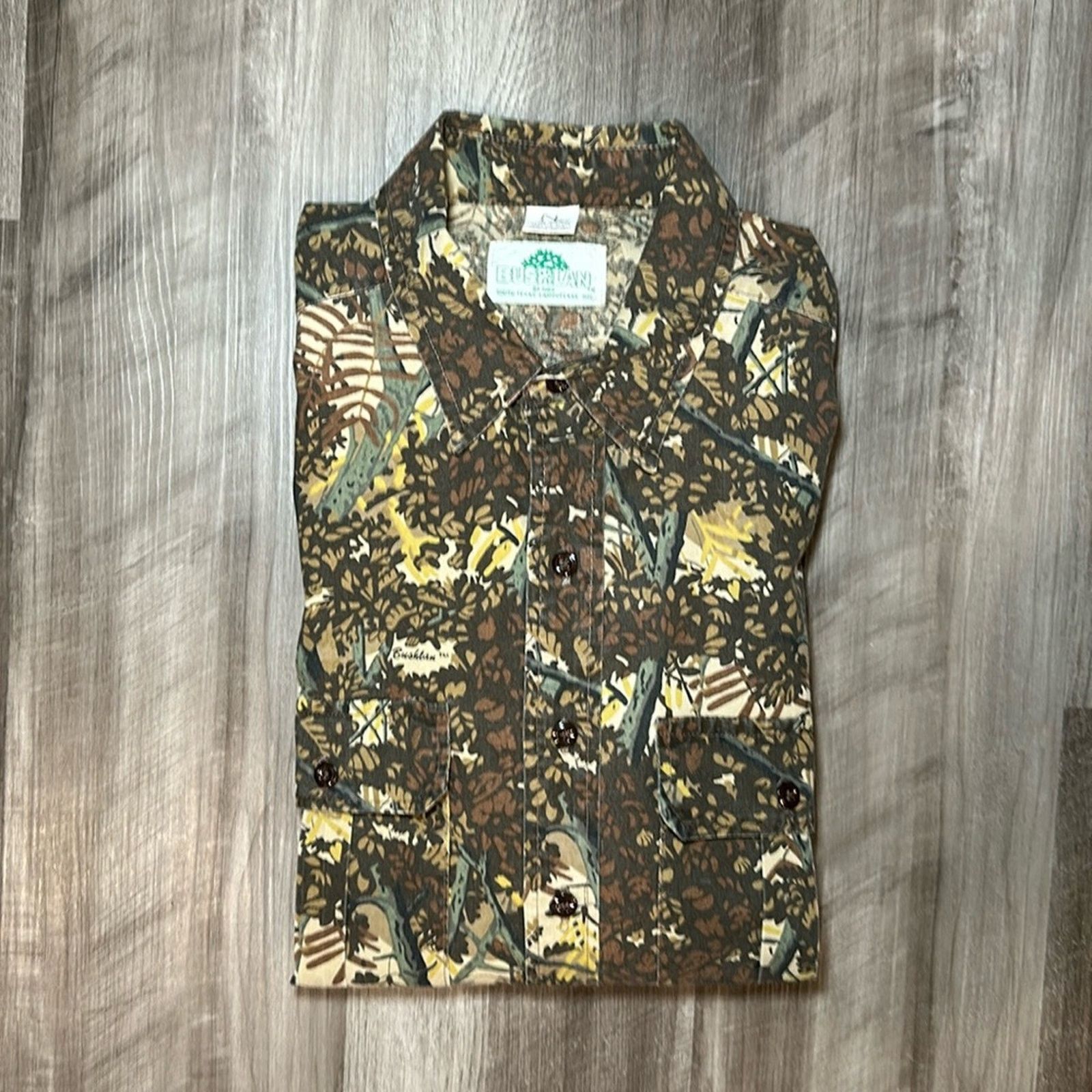 Other Bushlan Vintage South Texas Camouflage Long Sleeve - 2XL Size US XXL / EU 58 / 5 - 1 Thumbnail