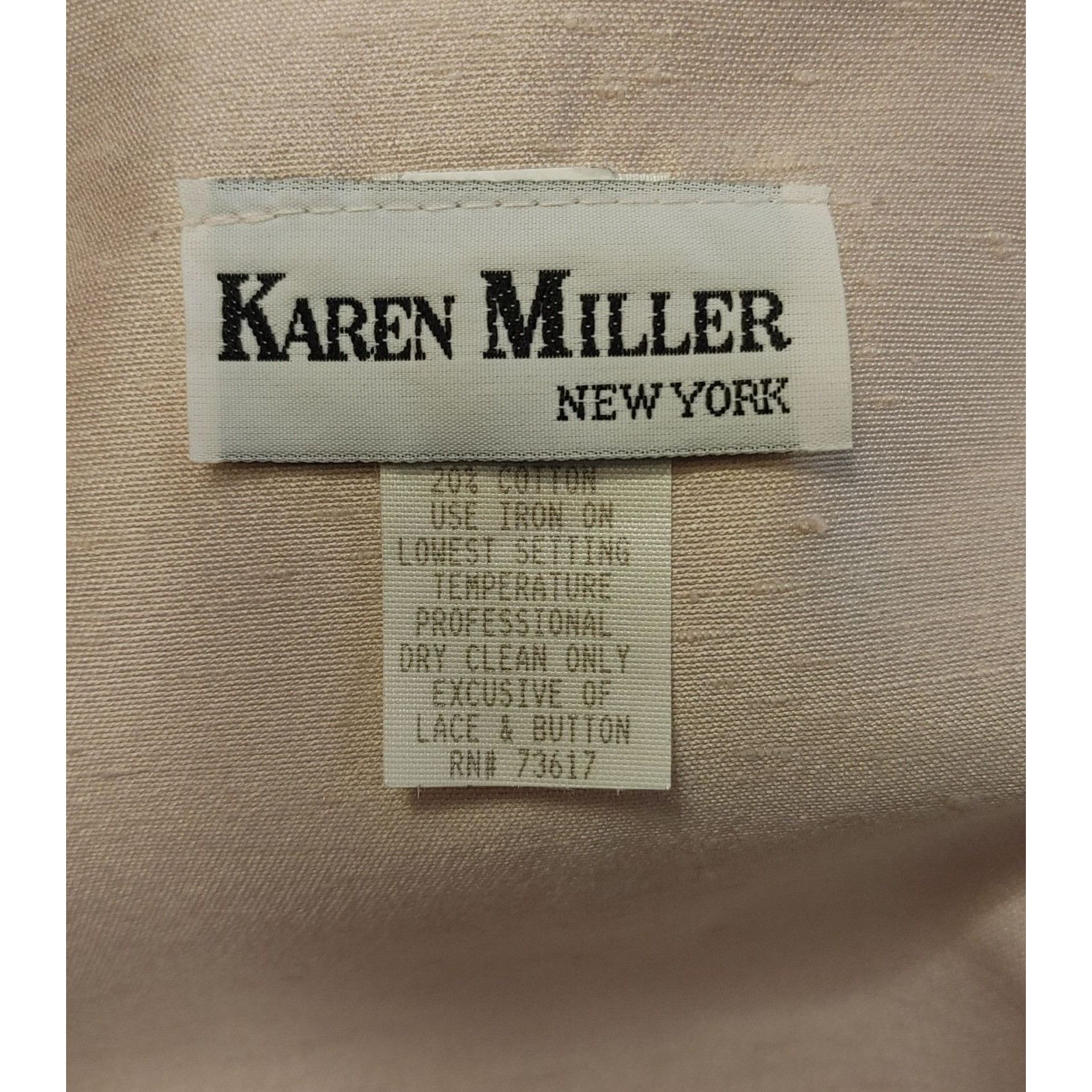 Kasper Karen Miller Woman's Beige 3pc Set Camisole + Long Sleeve Ja Size XL / US 12-14 / IT 48-50 - 5 Thumbnail