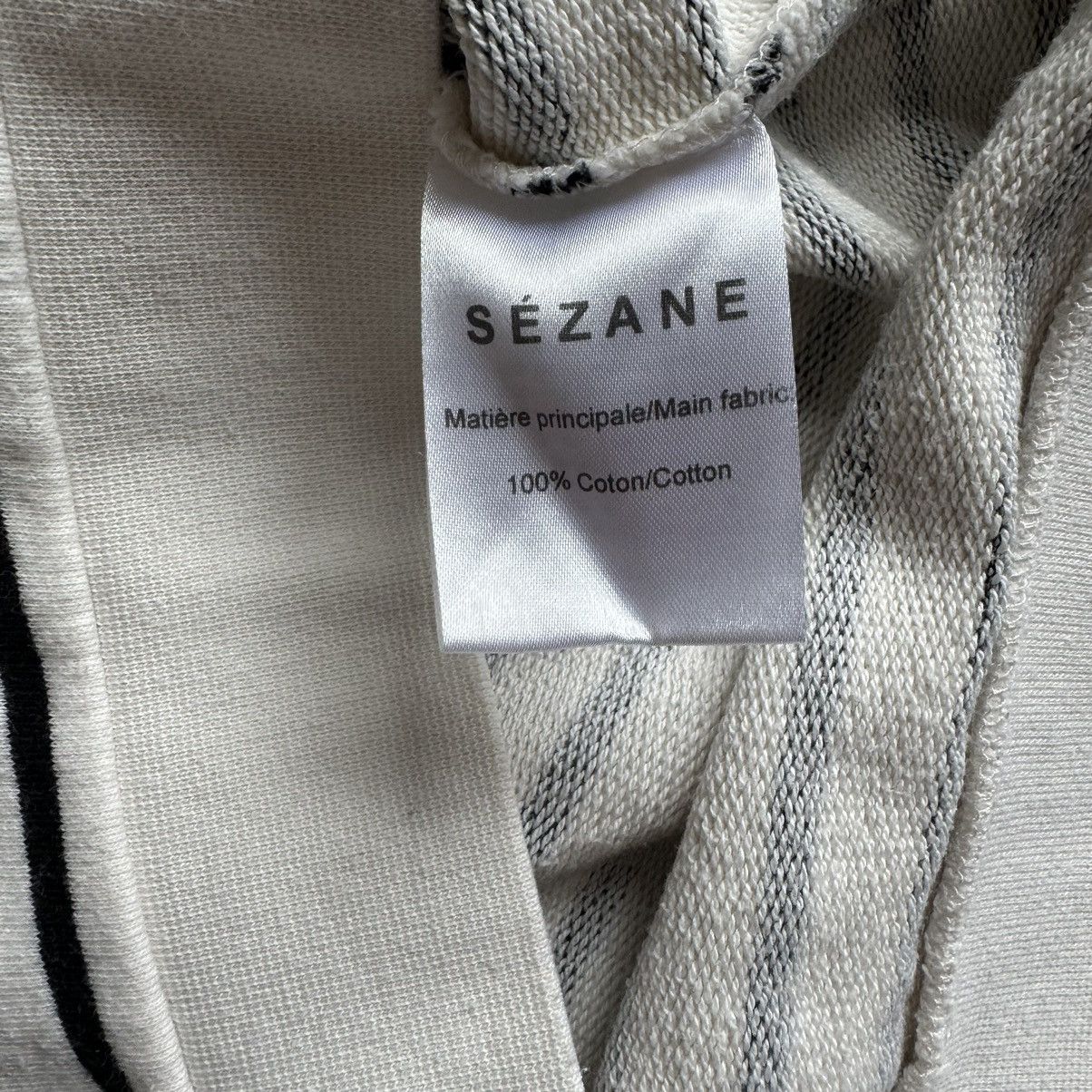 Sezane Sézane Stripped Sweater Women’s L White Size L / US 10 / IT 46 - 6 Thumbnail