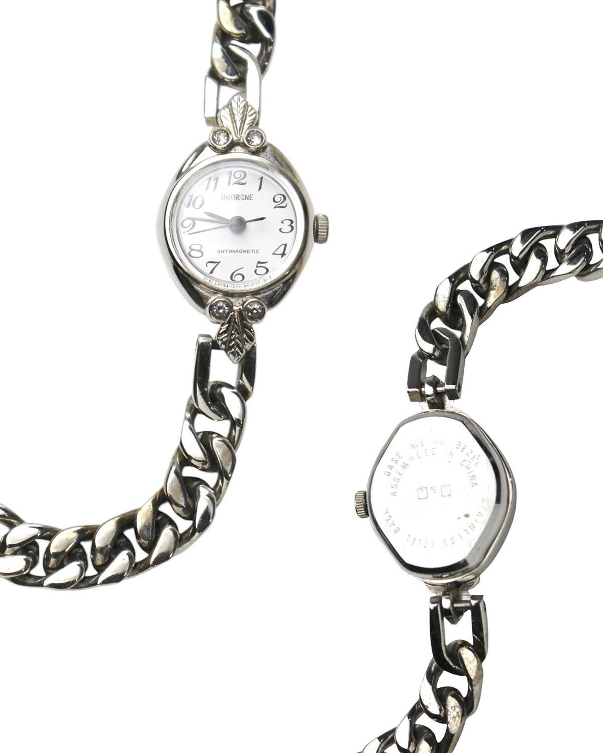 Citizen 1980S Q&Q BRORGNE MECHANICAL CHAIN WATCH Size ONE SIZE - 2 Thumbnail