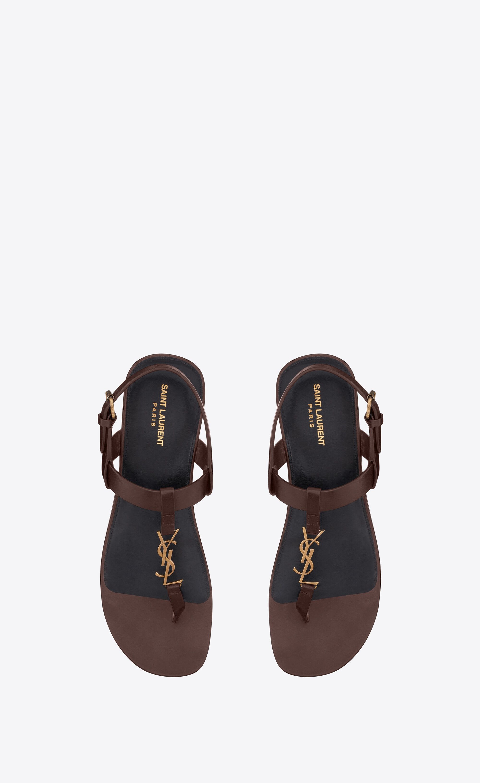 Saint Laurent Paris o1bcso1str1124 Cassandre Sandals in Black Size US 8.5 / EU 41-42 - 3 Thumbnail