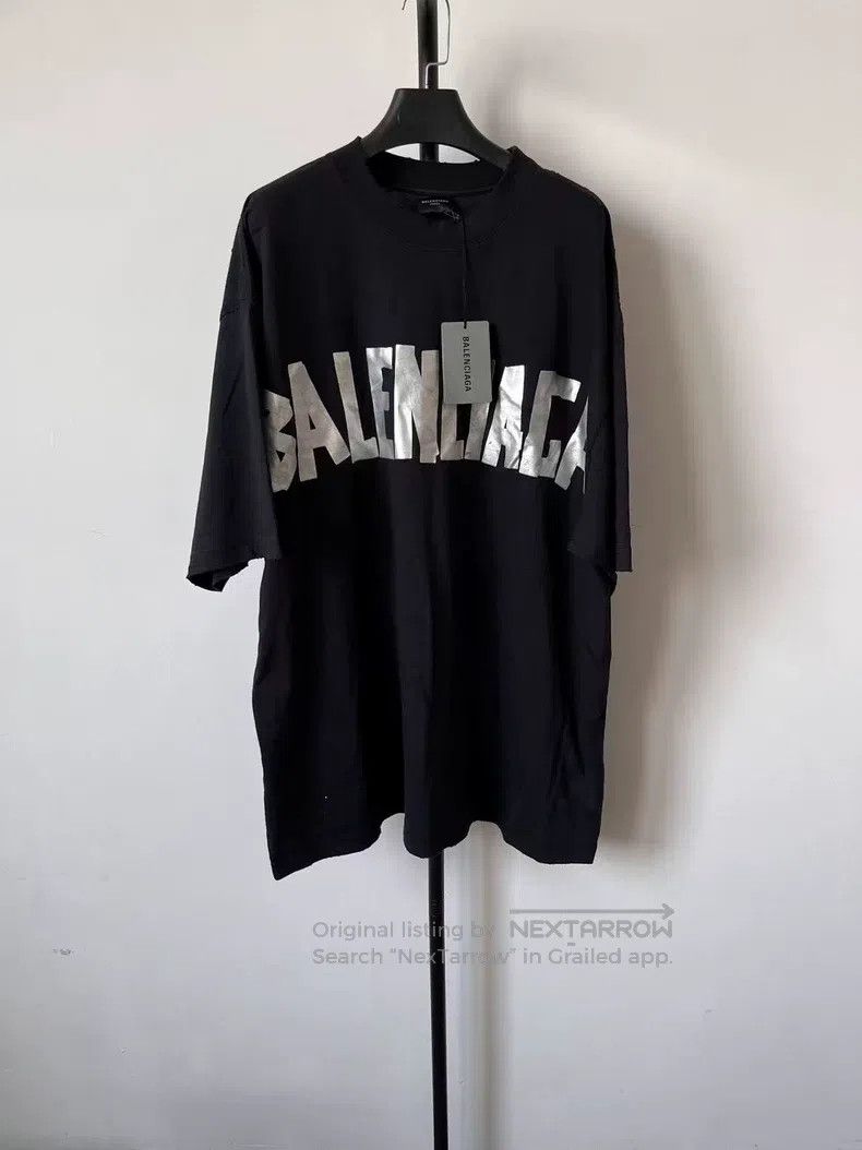 Balenciaga Balenciaga Alphabet print worn short-sleeve round neck T-s Size XXL / US 16-18 / IT 52-54 - 1 Thumbnail