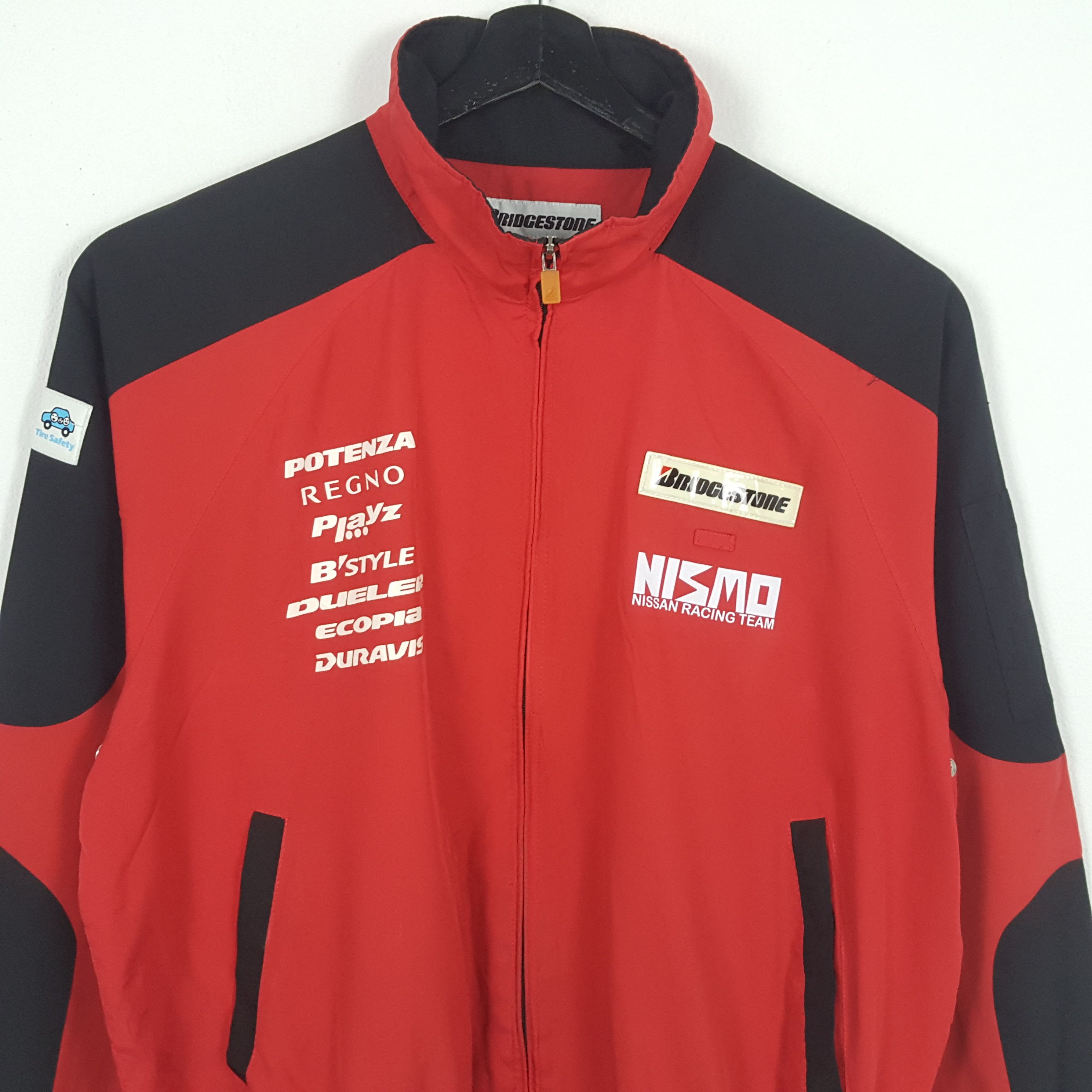 Vintage BRIDGESTONE X NISMO NISSAN RACING TEAM Custom Art Jacekt Size US L / EU 52-54 / 3 - 4 Thumbnail