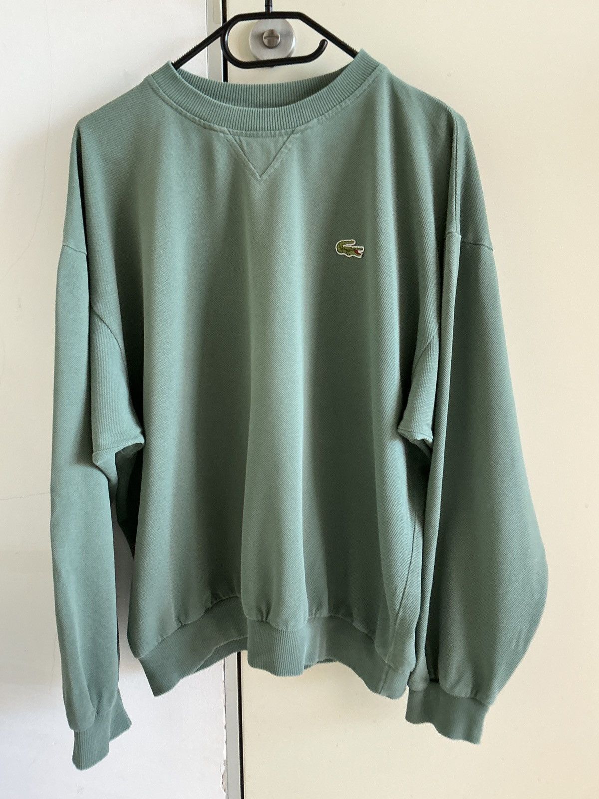 Lacoste Rare Vintage Lacoste France Knit — Sage Green, Size 5 (M/L) Size US L / EU 52-54 / 3 - 1 Thumbnail