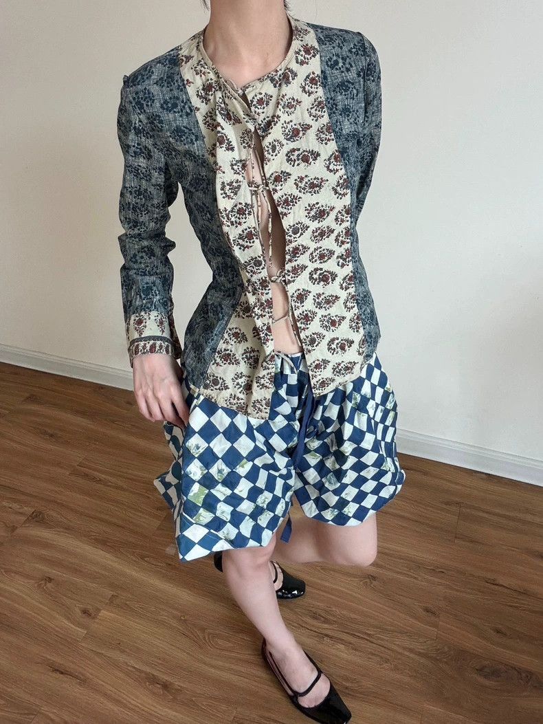 Comme des Garcons Comme des Garcons size XS Printed pumpkin pants Size 23" - 1 Thumbnail