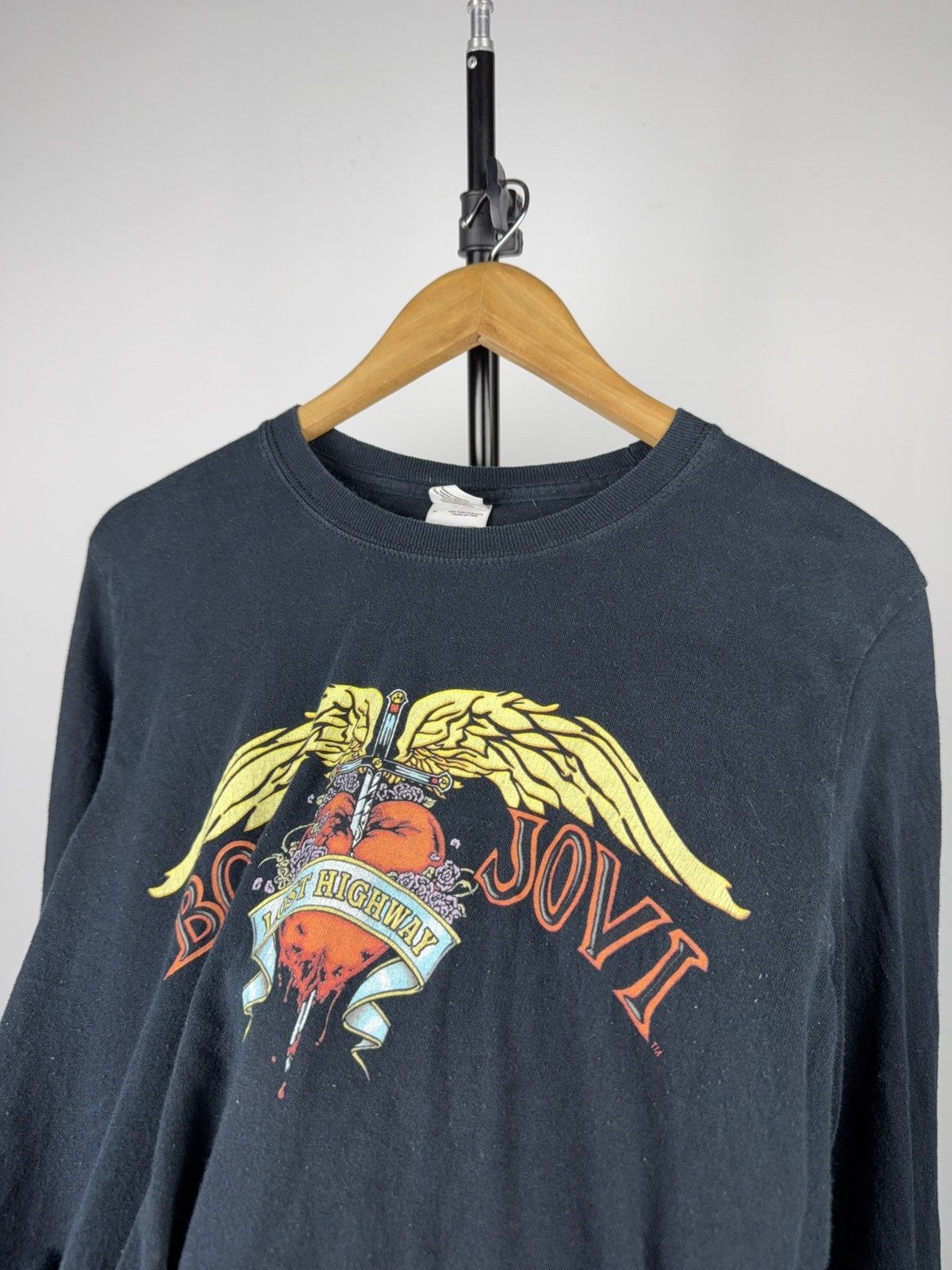 Bon Jovi Vintage 00s Bon Jovi Lost Highway Tour 2008 Long Sleeve S Size US S / EU 44-46 / 1 - 3 Thumbnail
