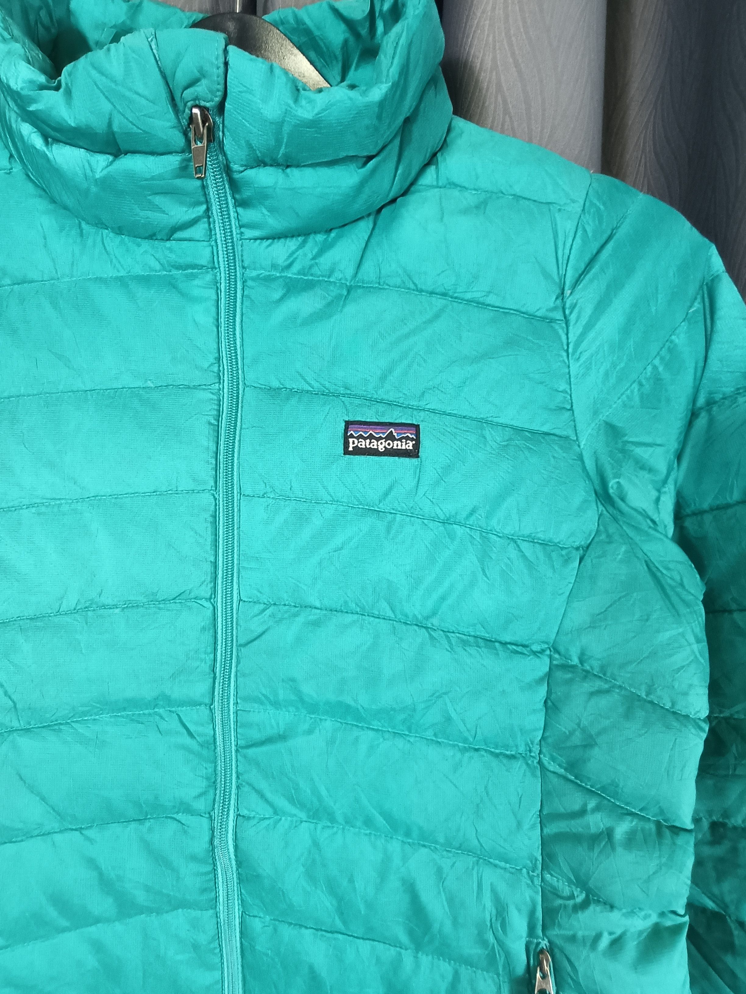 Patagonia Girls XL PATAGONIA Green Goose Down Puffy Jacket Womens XS-S Size S / US 4 / IT 40 - 3 Thumbnail