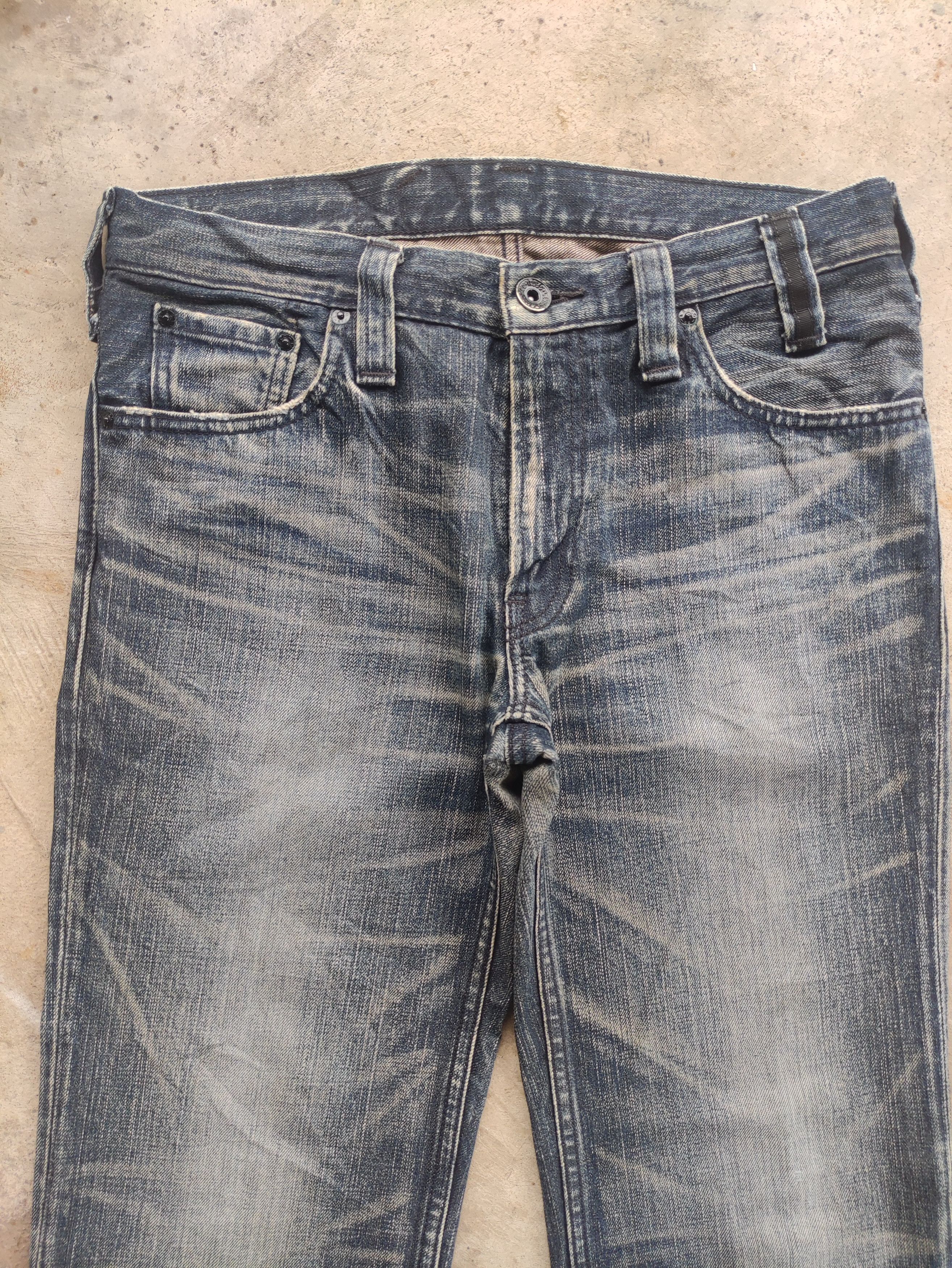 Levi's Vintage Levi's 502 jean Distressed Faded Denim Pants Size US 33 - 3 Thumbnail