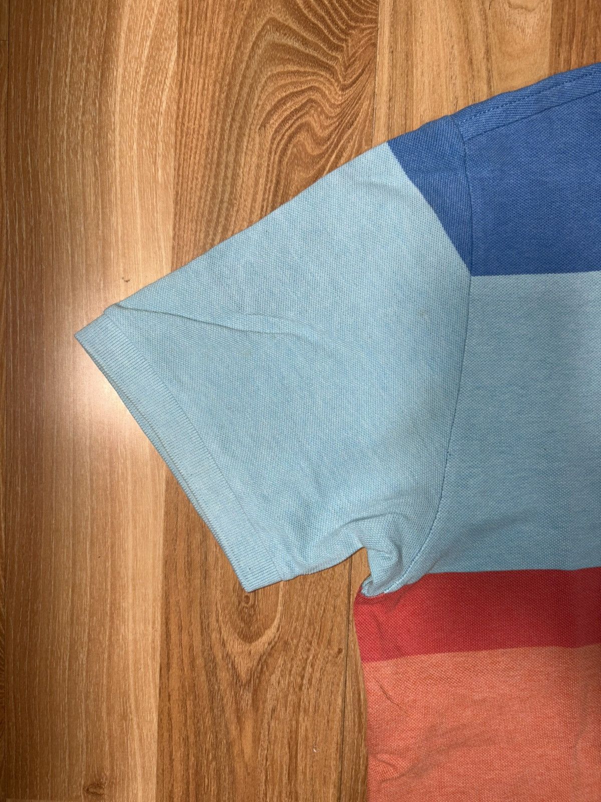 Polo Ralph Lauren U.S. Polo Assn. Striped Pique Polo Shirt Colorblock Size US S / EU 44-46 / 1 - 4 Thumbnail