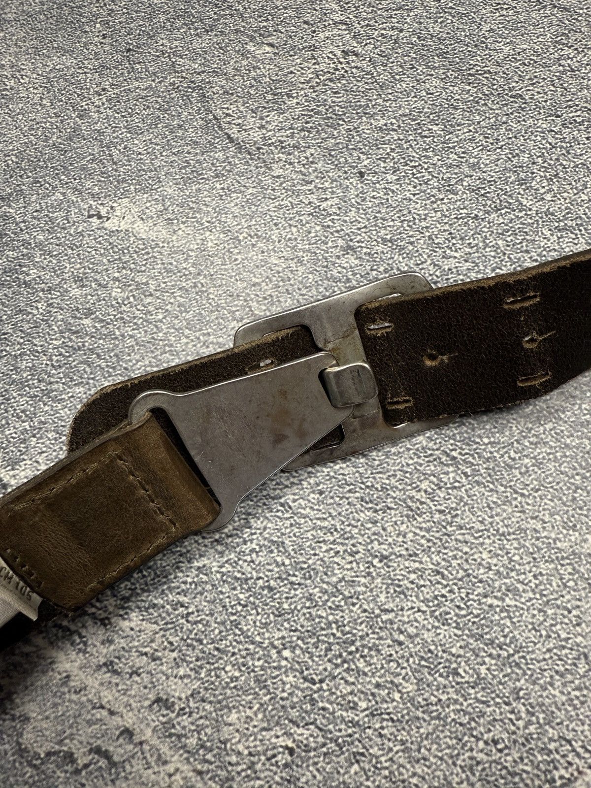 Diesel Y2K Diesel Belt Metal Logo Japanese Size ONE SIZE - 7 Thumbnail