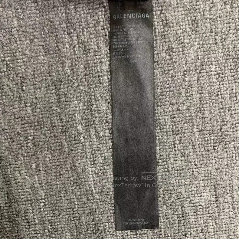 Balenciaga Balenciaga Black Inverted LOGO Long Sleeve Size US S / EU 44-46 / 1 - 6 Thumbnail