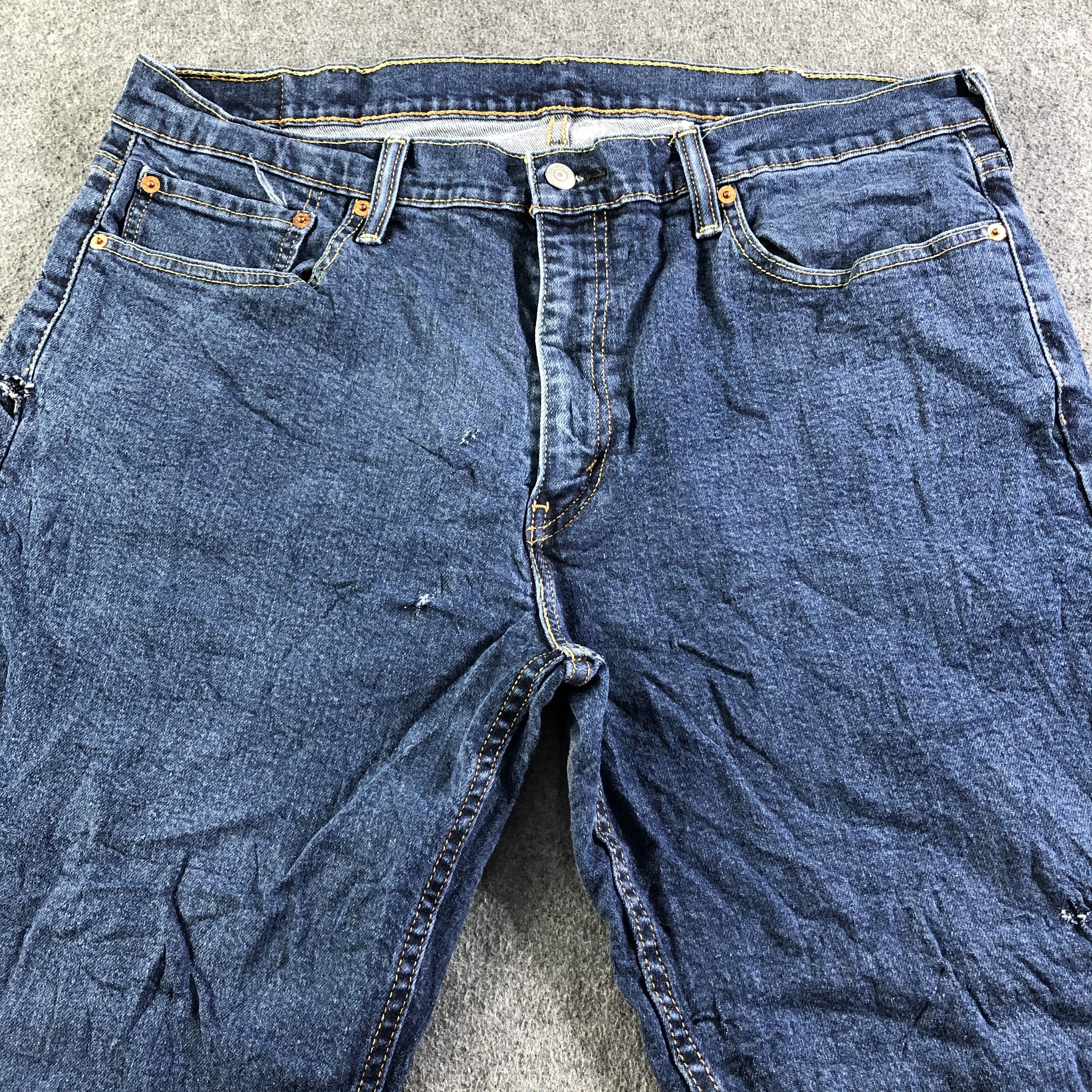 Levi's Vintage Blue Wash Levis 514 Jeans-J3709 Size US 38 / EU 54 - 3 Thumbnail