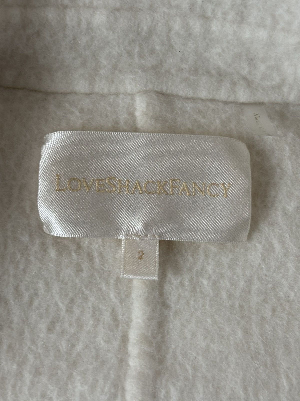 LoveShackFancy LoveShackFrancy Wool Cashmere Suit Blazer Skirt Size XS / US 0-2 / IT 36-38 - 10 Thumbnail