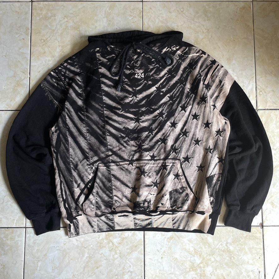 424 424 on Fairfax American Flag Hoodie Size US M / EU 48-50 / 2 - 1 Thumbnail