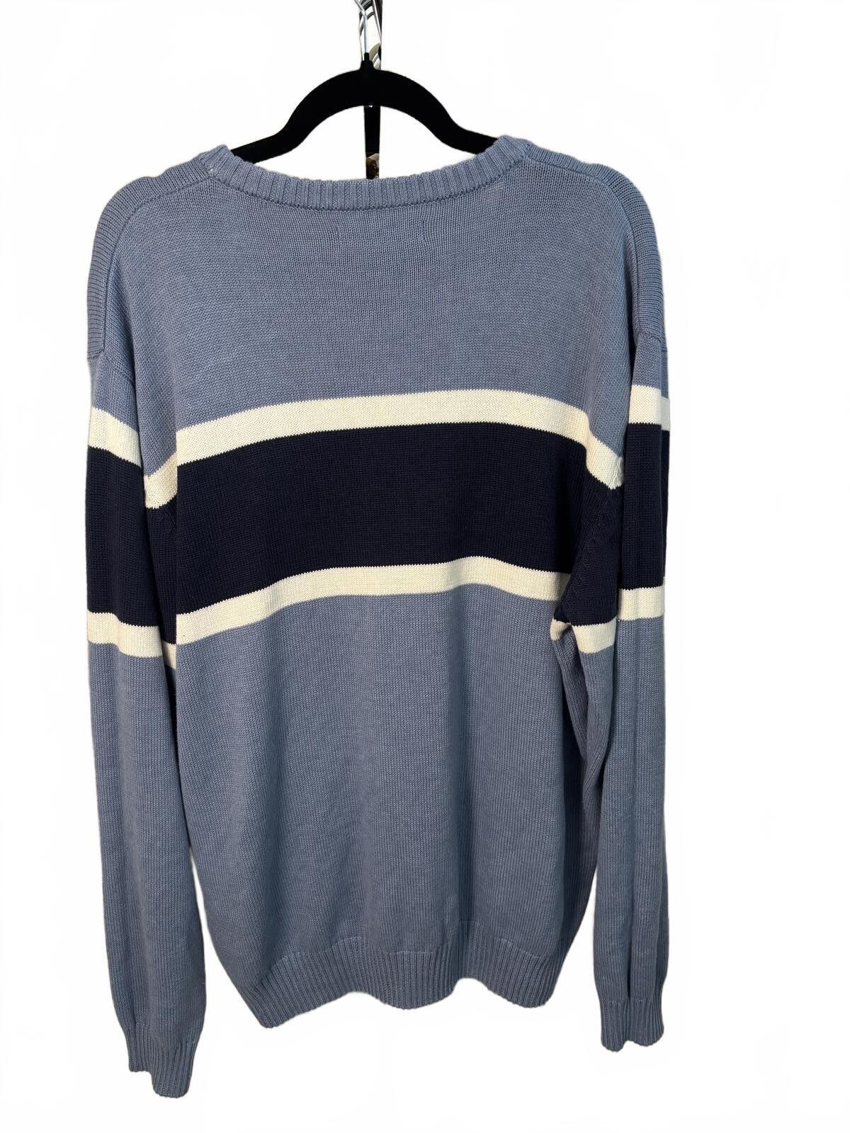 U.S. Polo Assn. U.S. Polo Assn. Men's Striped Crew Neck Sweater XXL Size US XXL / EU 58 / 5 - 6 Thumbnail