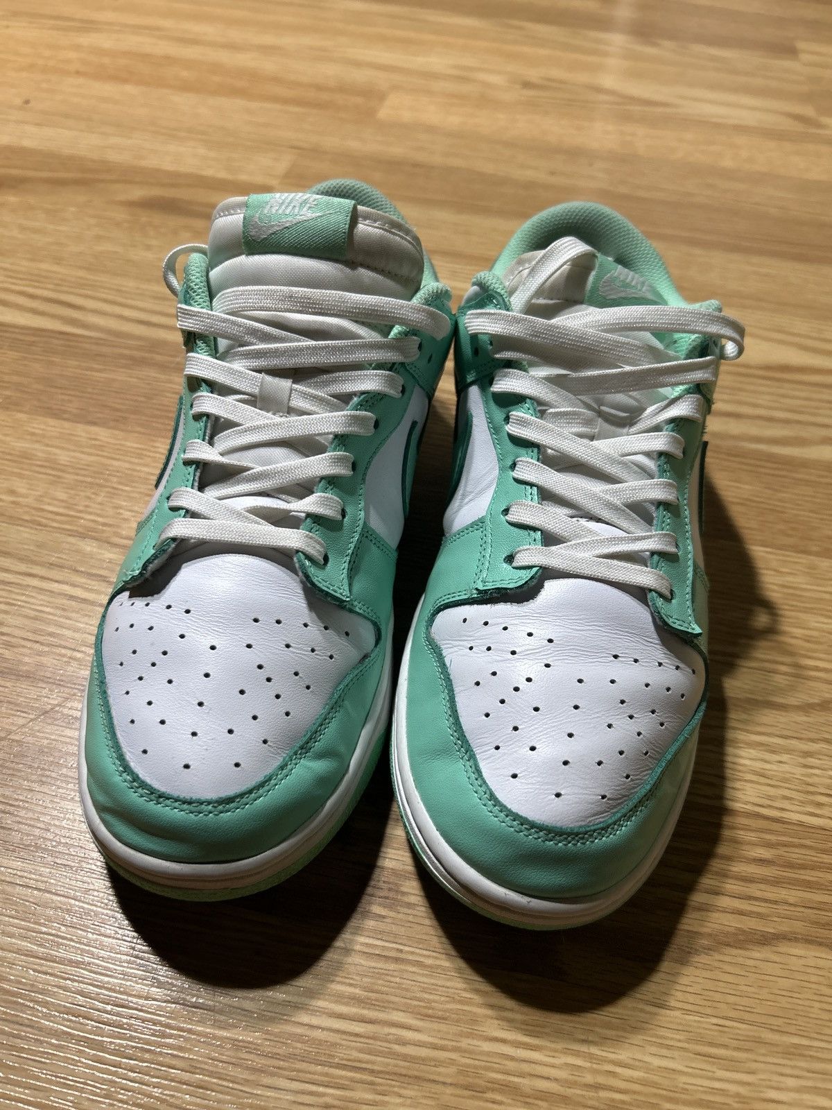 Nike NIKE DUNK LOW GREEN GLOW Size US 11 / IT 41 - 3 Thumbnail