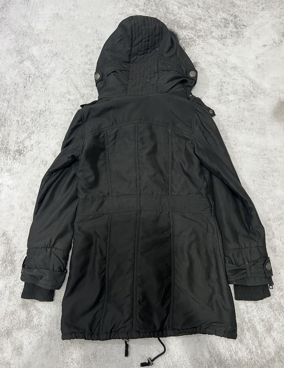 Japanese Brand 2000s Japanese Ifsixwasnine Opium Napoleon Fur Hodded y2k Size US M / EU 48-50 / 2 - 2 Thumbnail