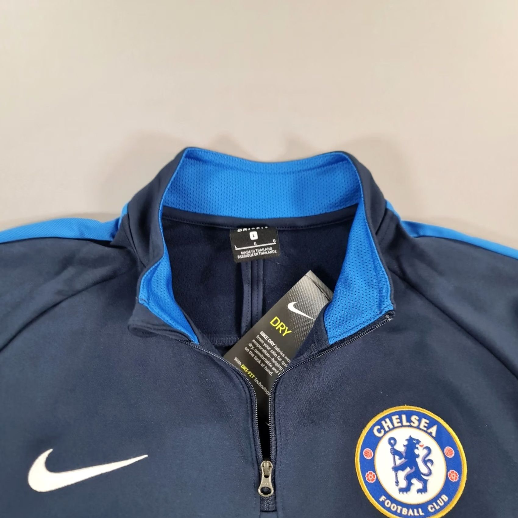 Nike Nike Chelsea FC Mens Drill Top Large Football Quarter Zip Sweatshirt Trivago Size US L / EU 52-54 / 3 - 2 Thumbnail