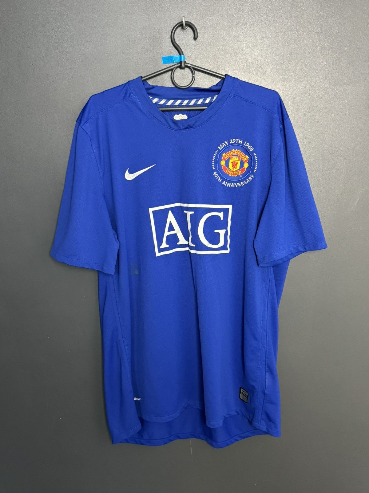 Nike Manchester United 08/09 Third Football Jersey T-Shirt Size US XL / EU 56 / 4 - 1 Thumbnail