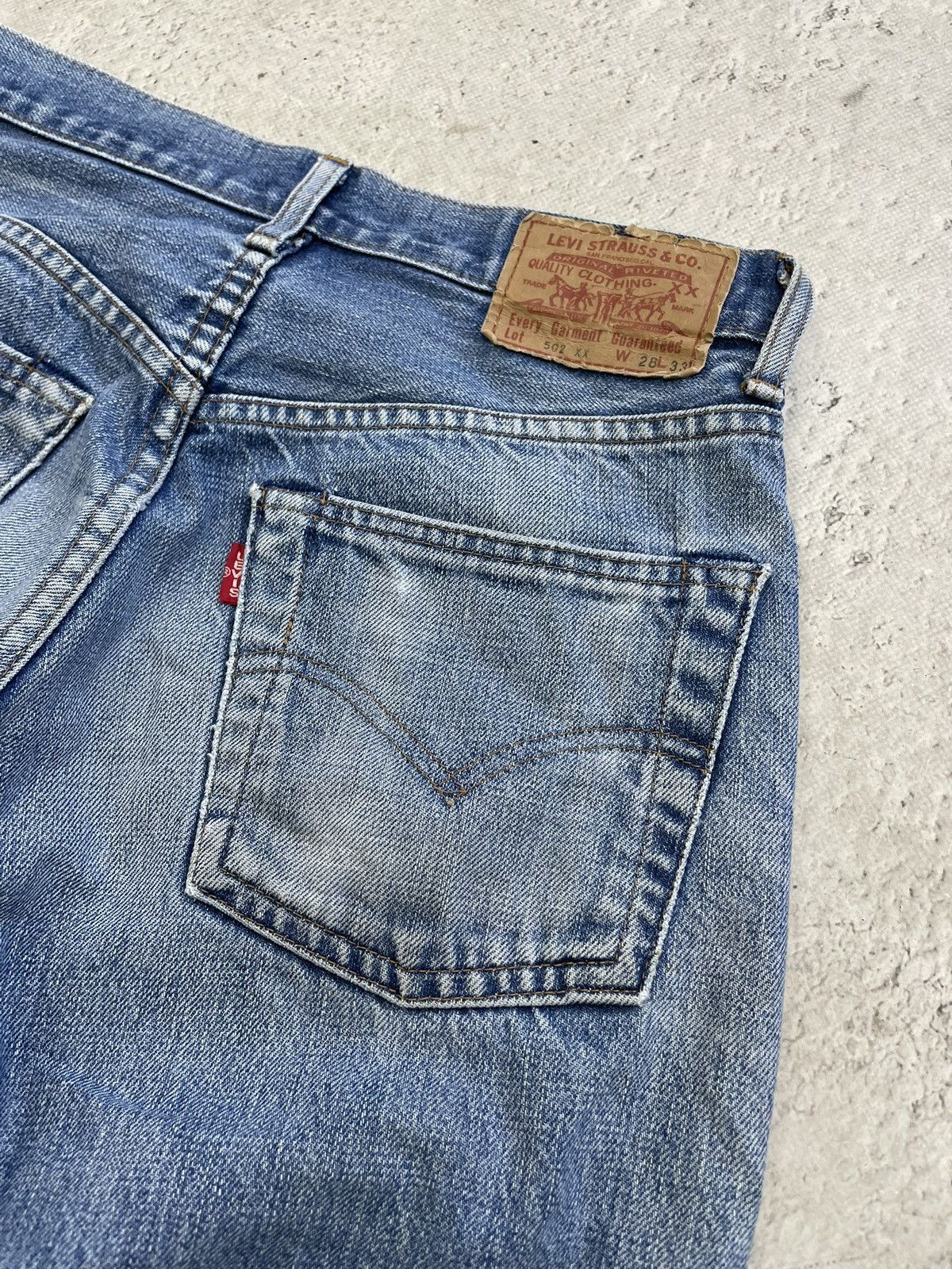 Levi's Levi’s blue jeans faded washed 90s from Japan selvage Size US 28 / EU 44 - 10 Thumbnail