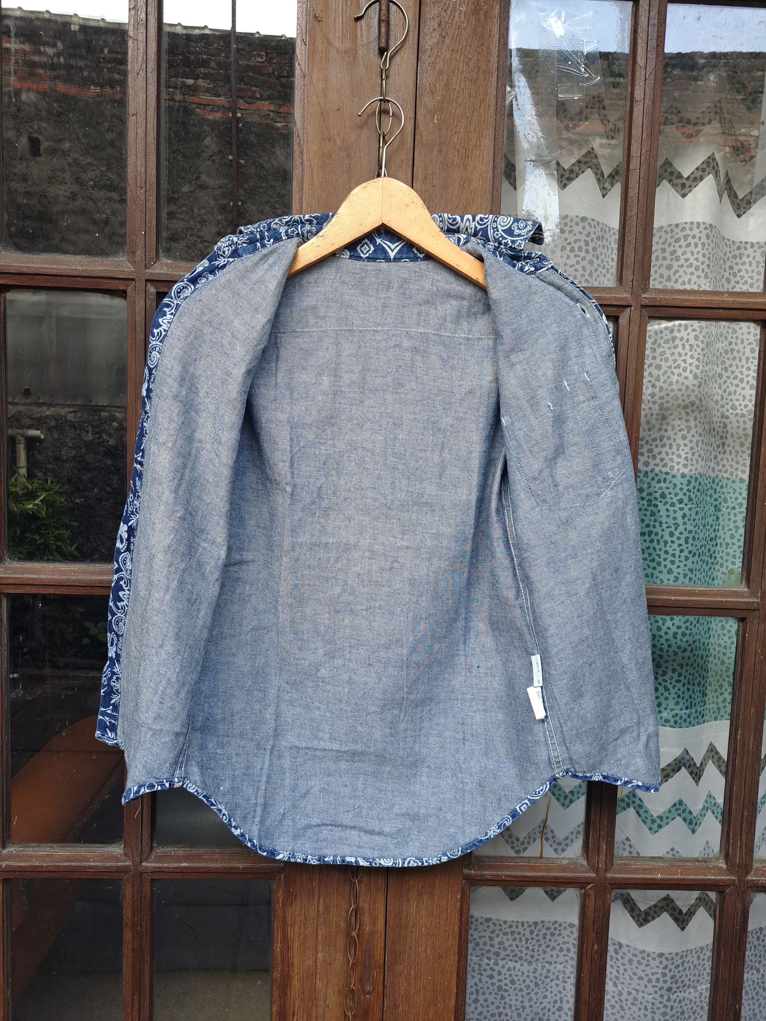 Hysteric Glamour × If Six Was Nine × Japanese Brand Boys Kids Hysteric Glamour Paisley Button Up Shirts Size US M / EU 48-50 / 2 - 7 Thumbnail